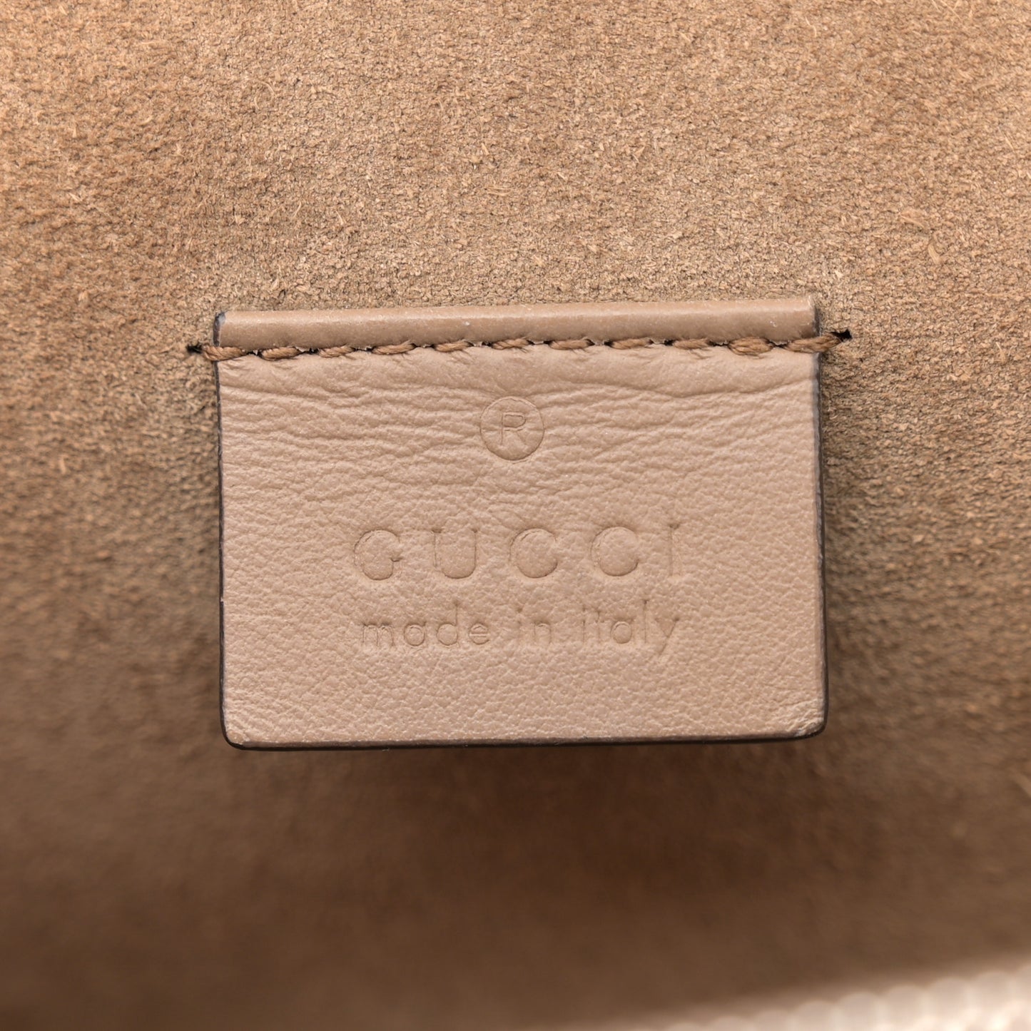 GG Supreme Monogram Small Dionysus Shoulder Bag Taupe