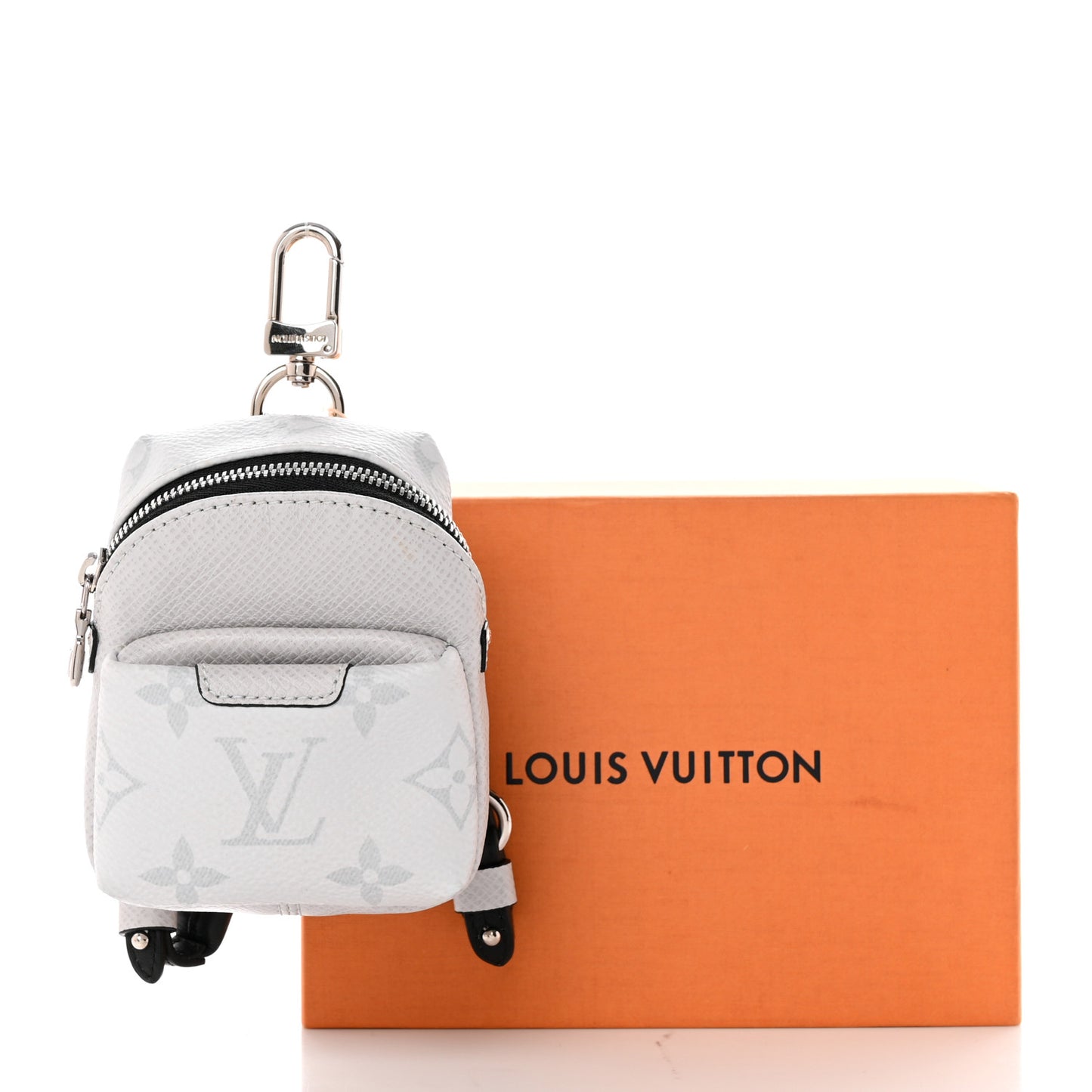 Taiga Monogram Backpack Bag Charm Antartica