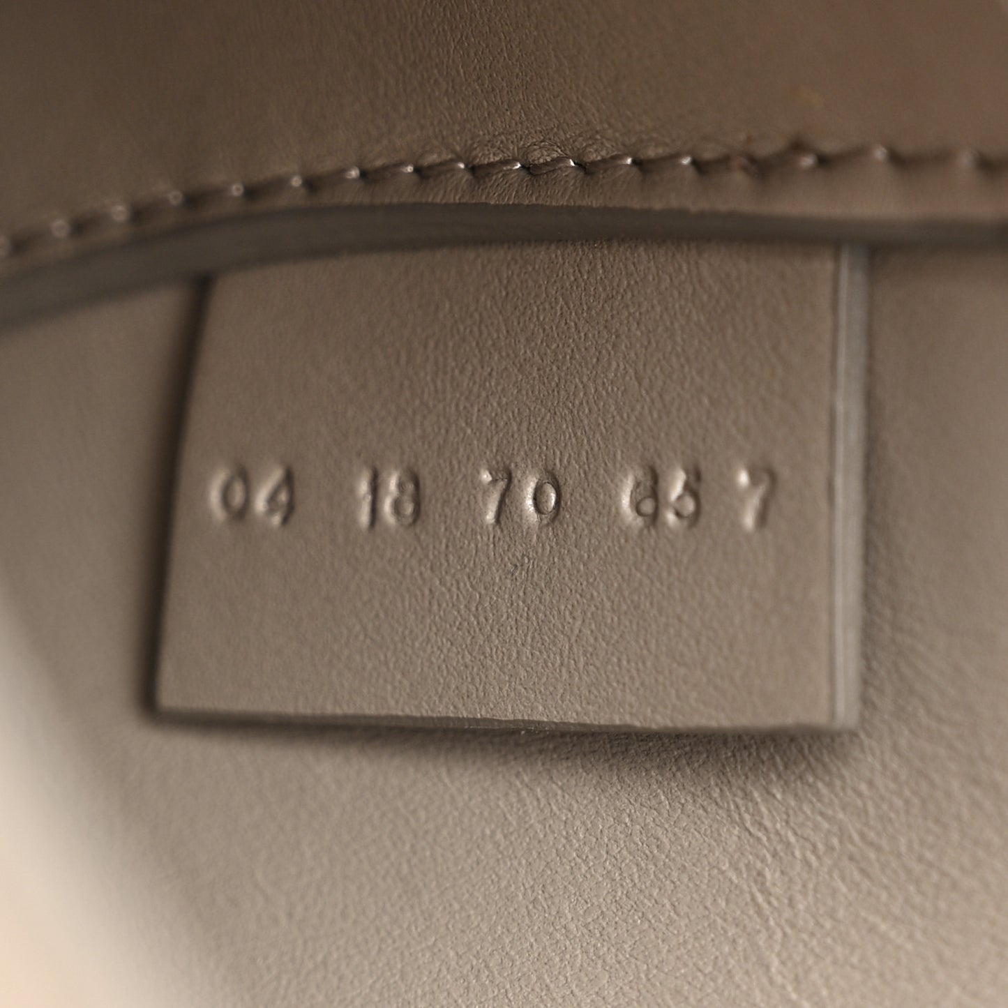 Calfskin Small Tess Bag Motty Grey