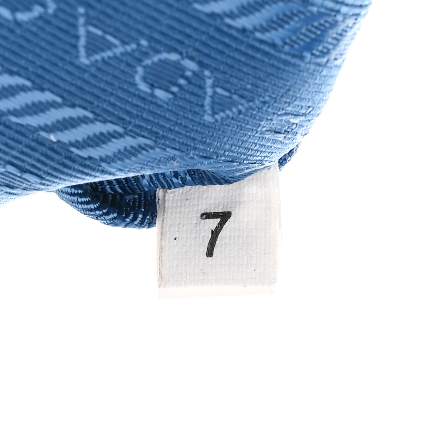 Tessuto Nylon Saffiano Tote Cobalto