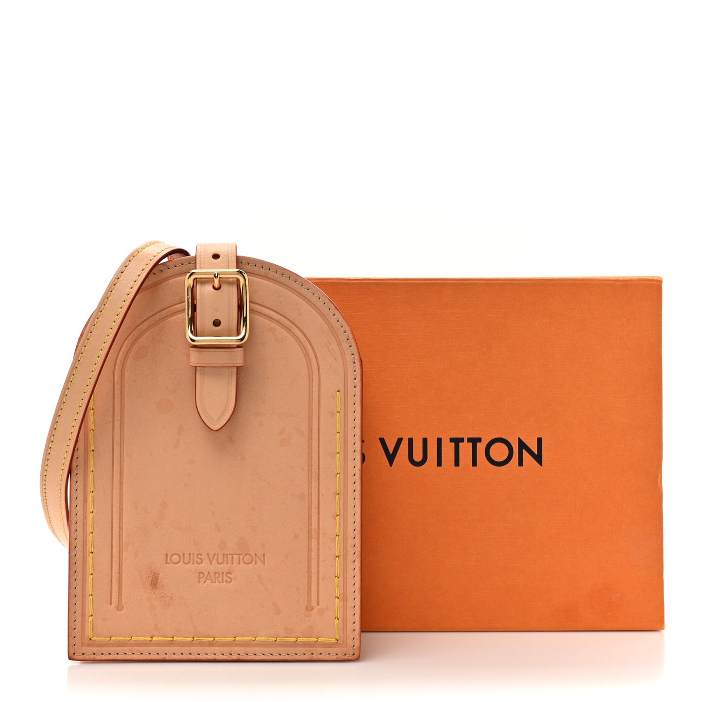 Name Tag XL Clutch Beige