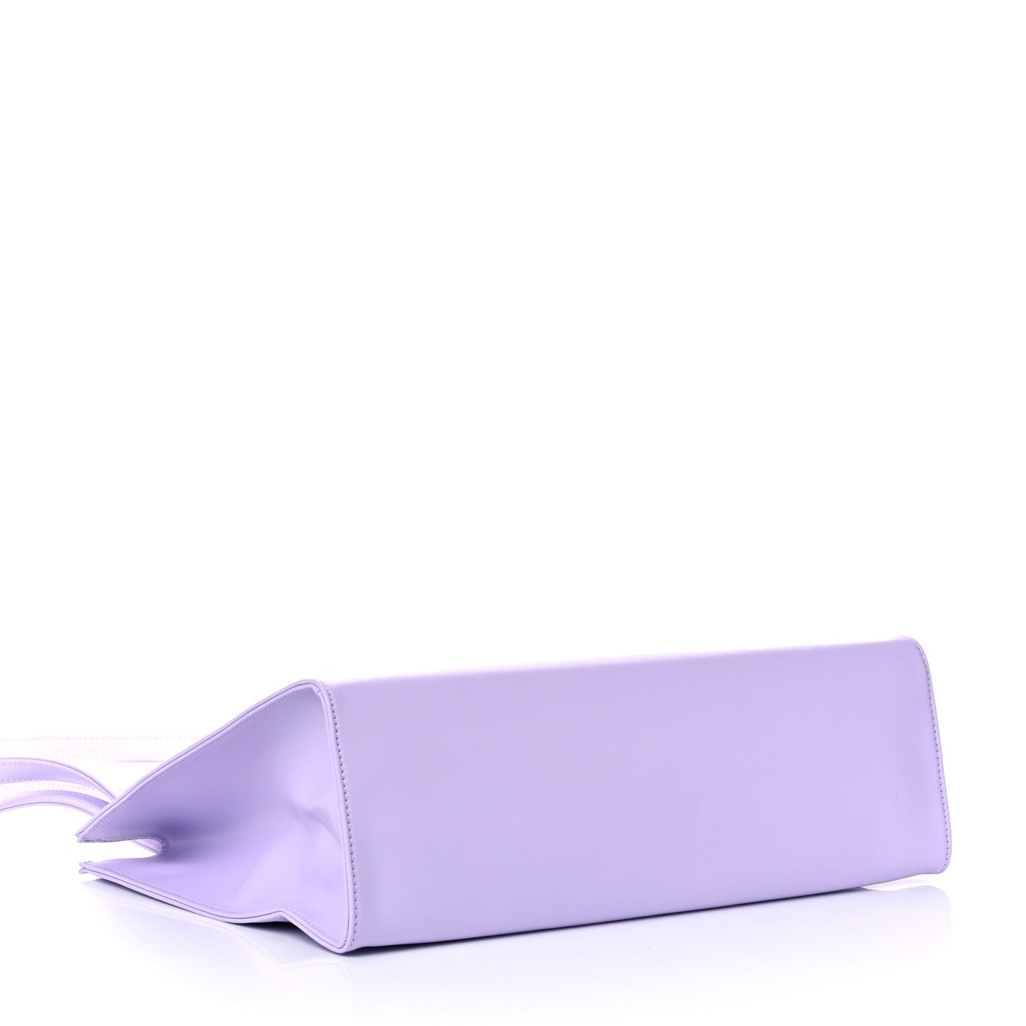 Vegan Leather Medium Shopping Bag Lavender