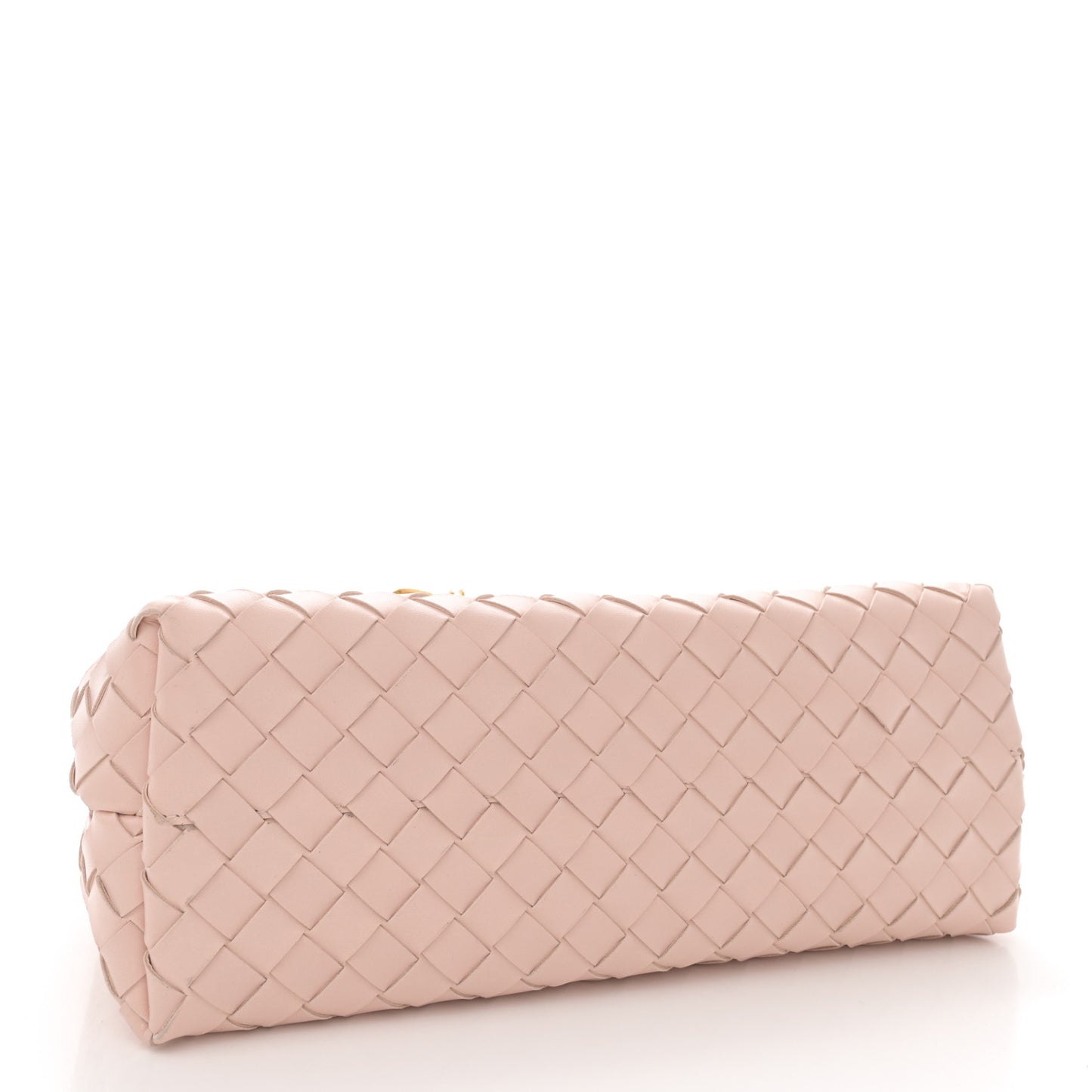 Nappa Intrecciato Medium Andiamo Shoulder Bag Lotus