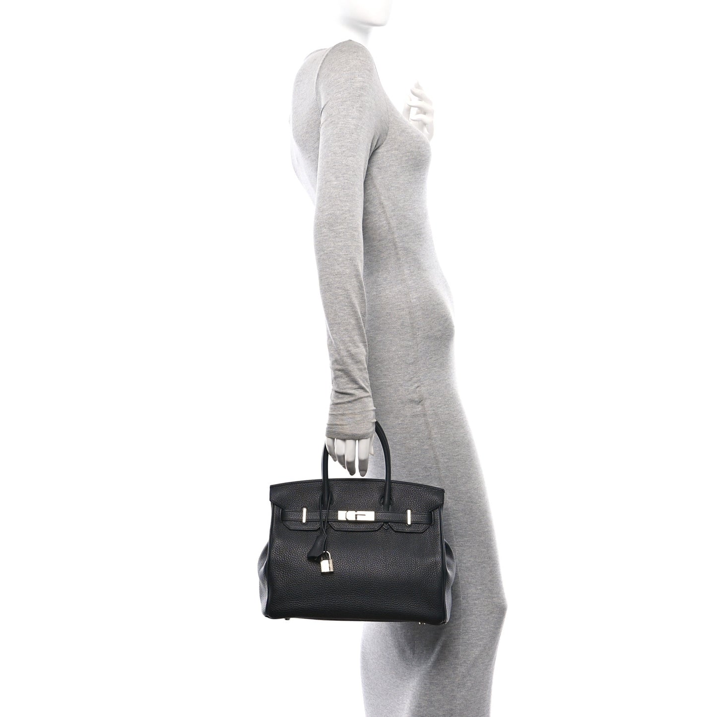 Togo Birkin 30 Black