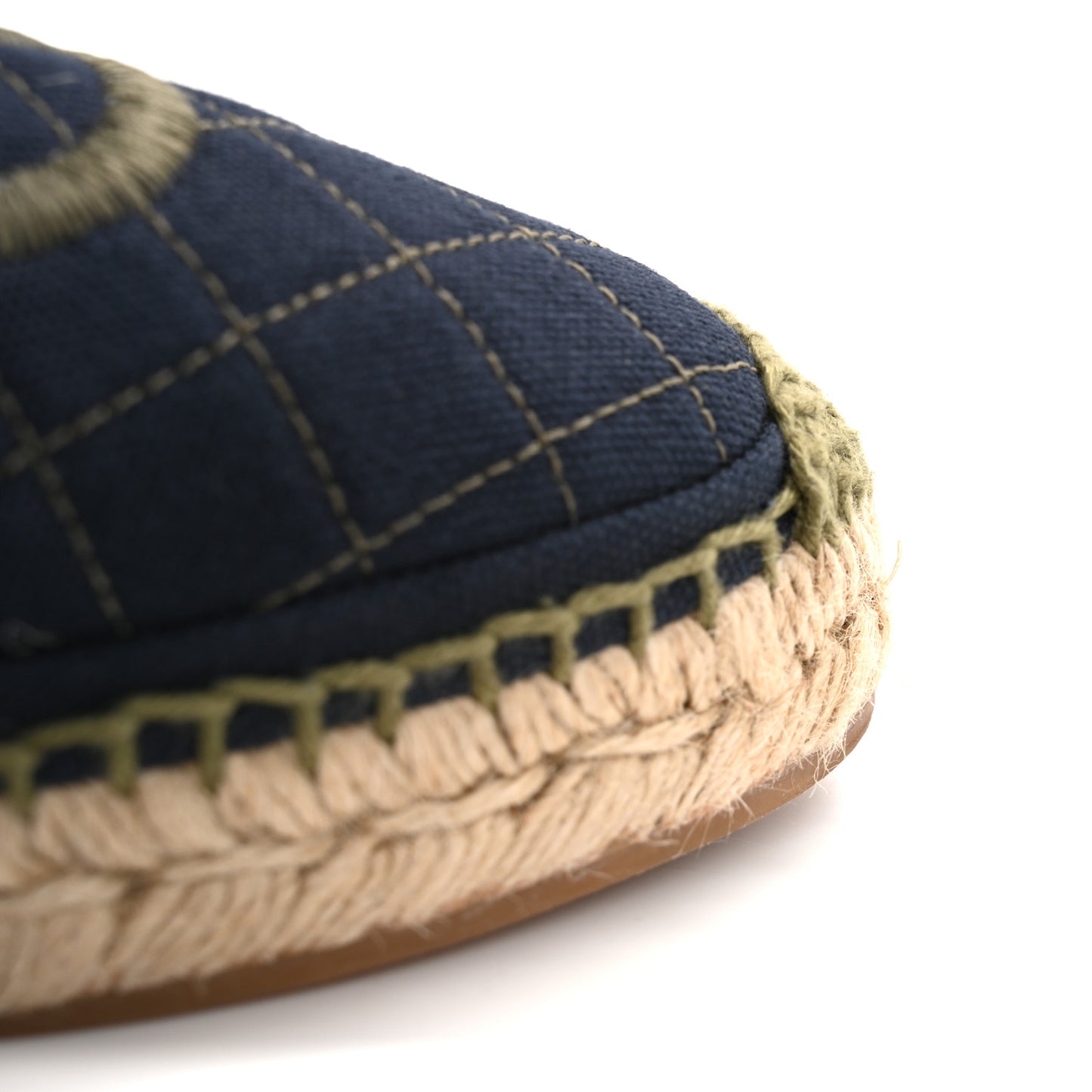 Fabric Biarritz CC Espadrilles 41 Blue Green