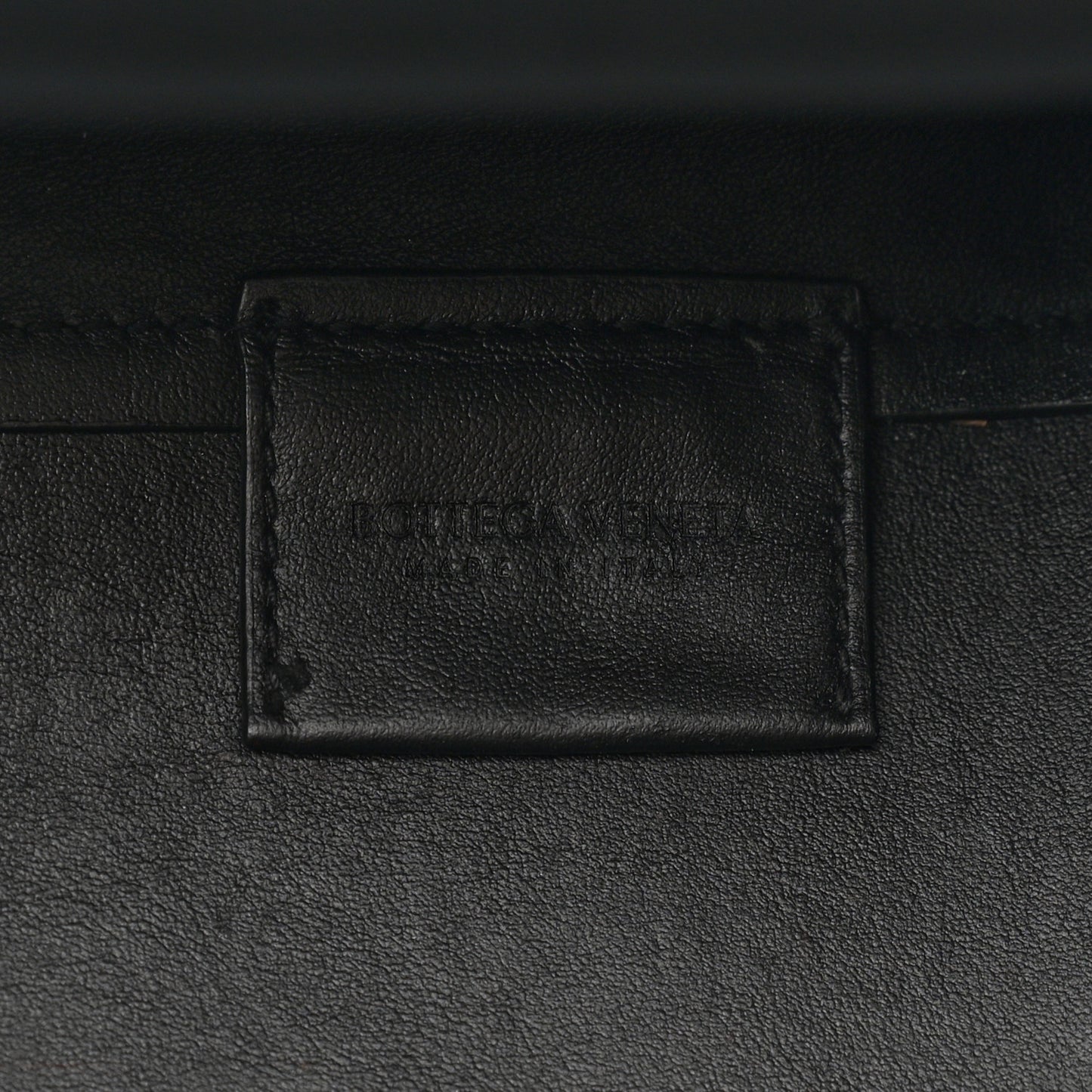 Calfskin Medium The Point Triangle Bag Black