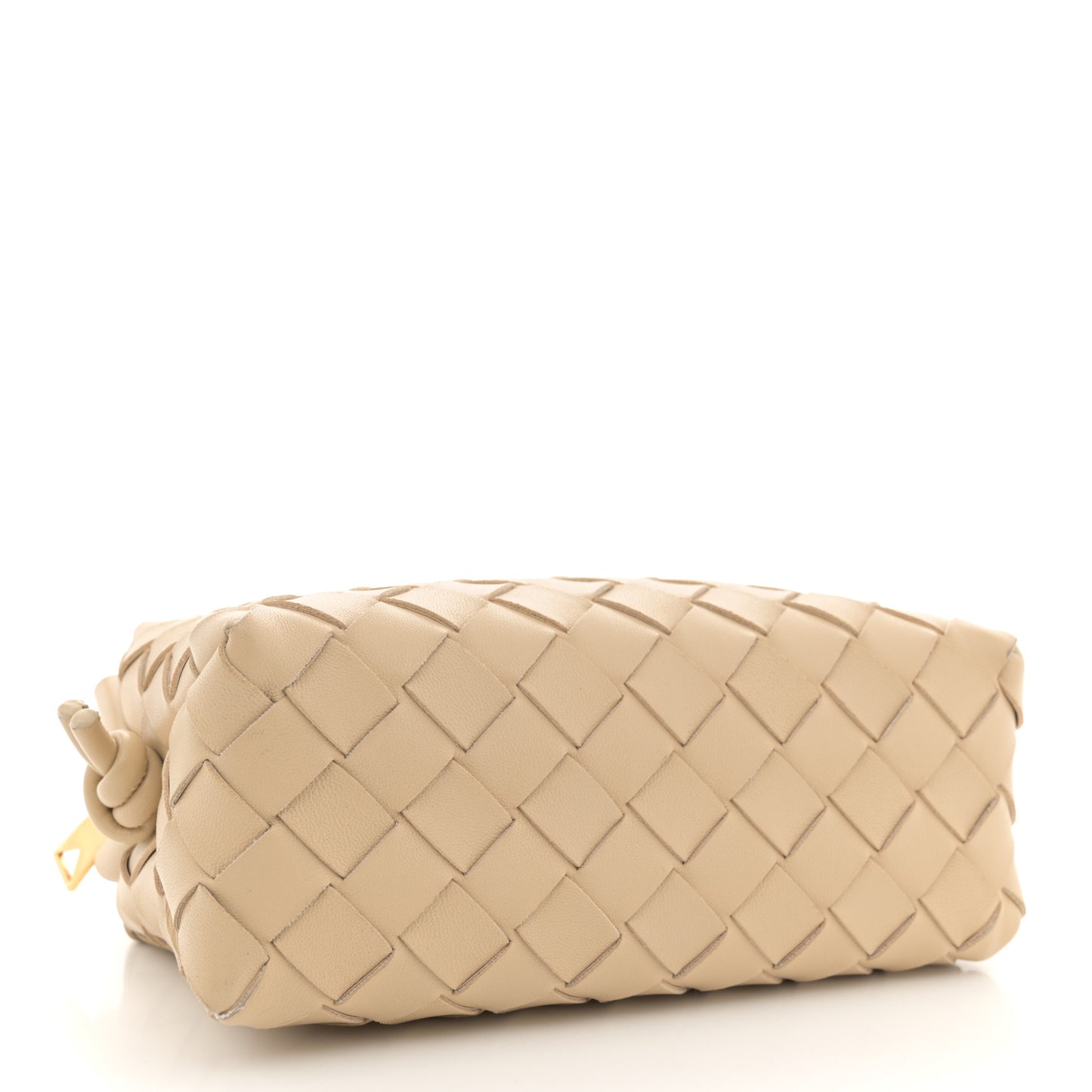 Nappa Intrecciato Mini Loop Camera Bag Porridge
