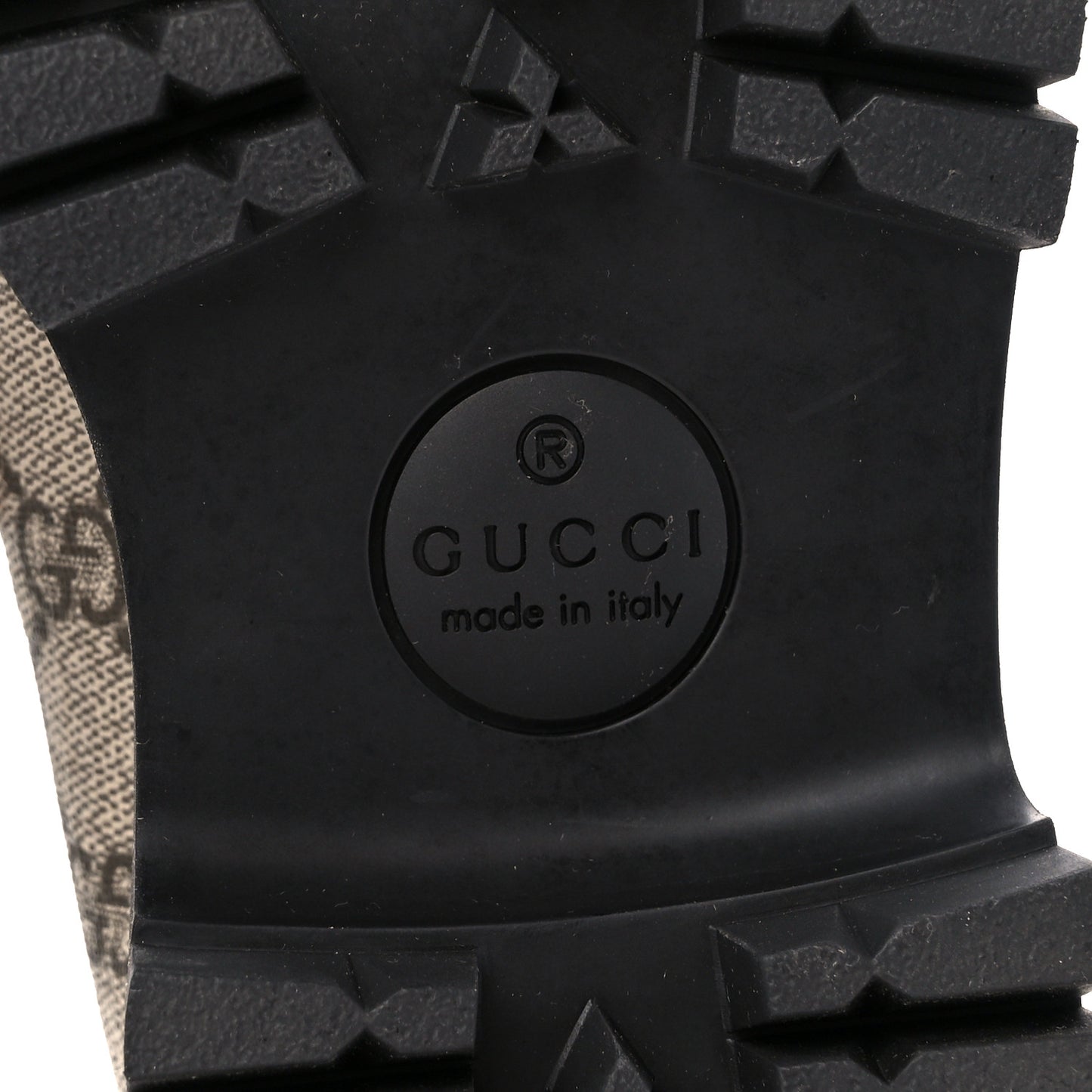 GG Supreme Monogram Cordovan Lux Womens Harald Horsebit 25mm Platform Loafers 37 Beige Sugar Pink Crop Shine Purple Marine