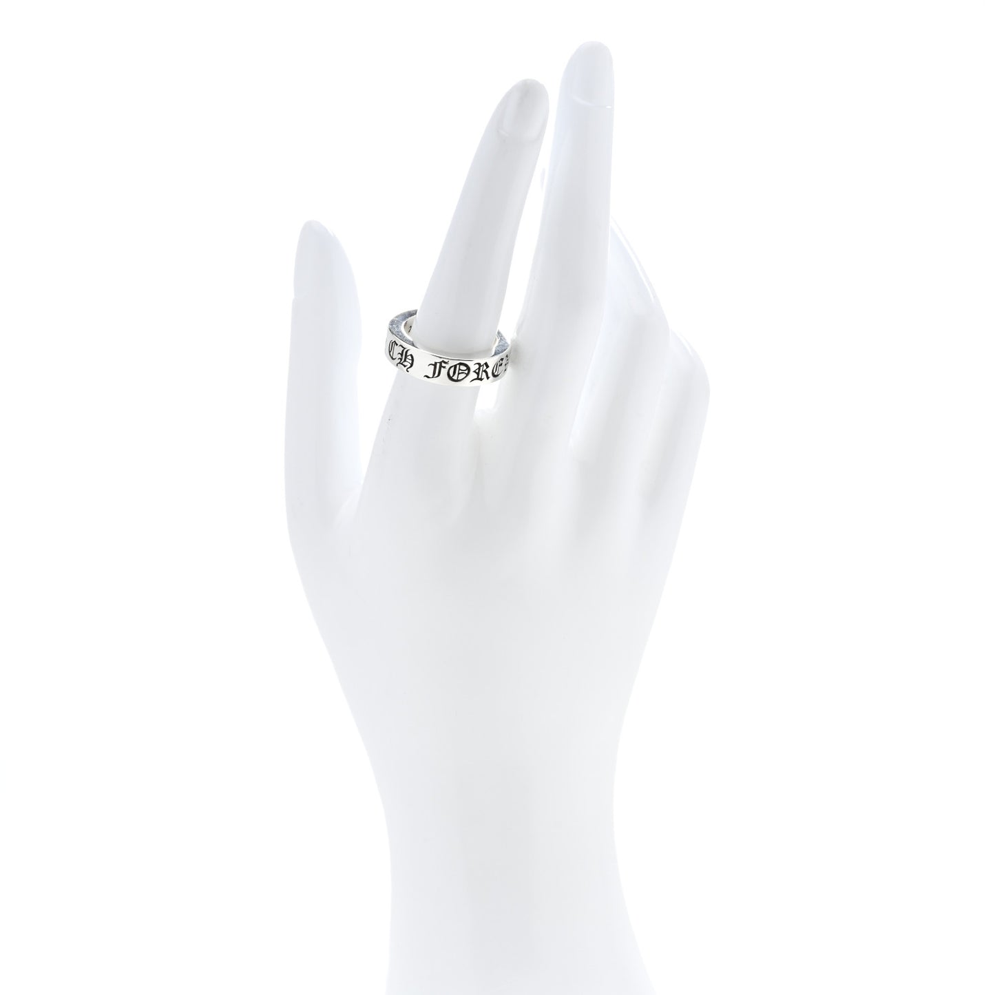 Sterling Silver Forever Spacer Ring 56 7.5