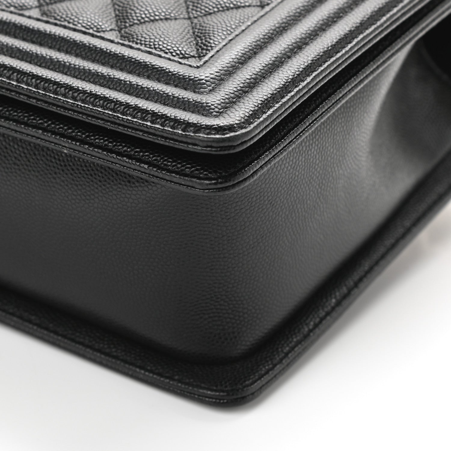 Chanel Caviar Quilted New Medium Boy Flap Black 10 of 11