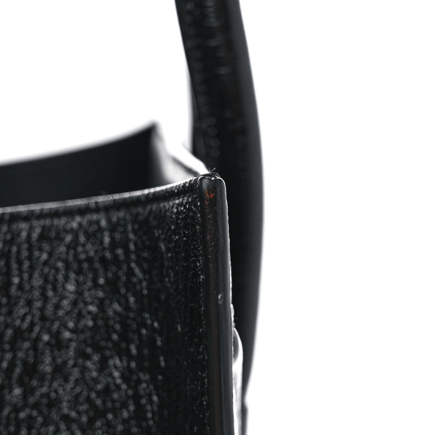 Celine Shiny Goatskin Medium Phantom Luggage Black 14 of 16