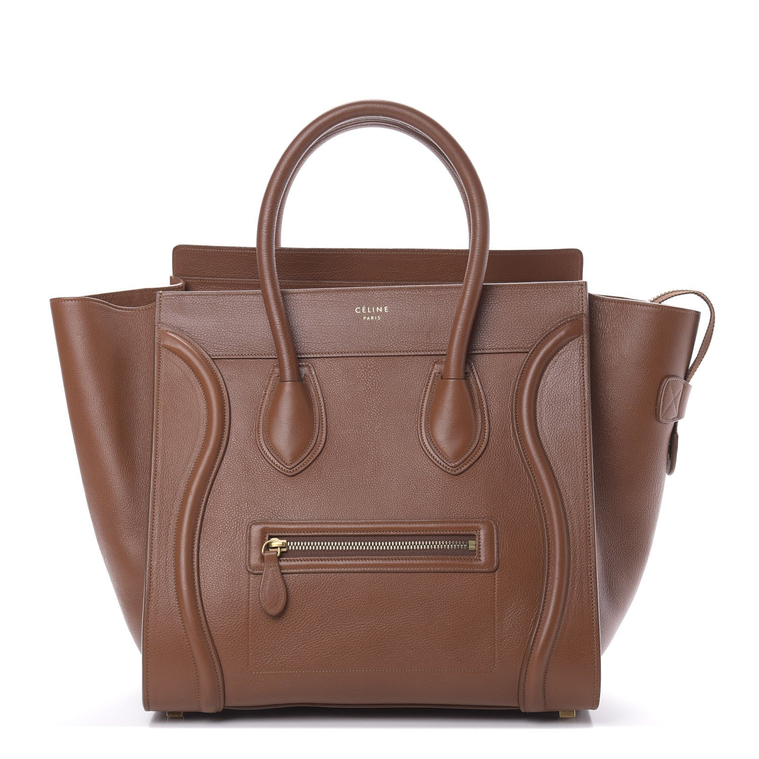 Celine Baby Calfskin Mini Luggage Caramel 1 of 12