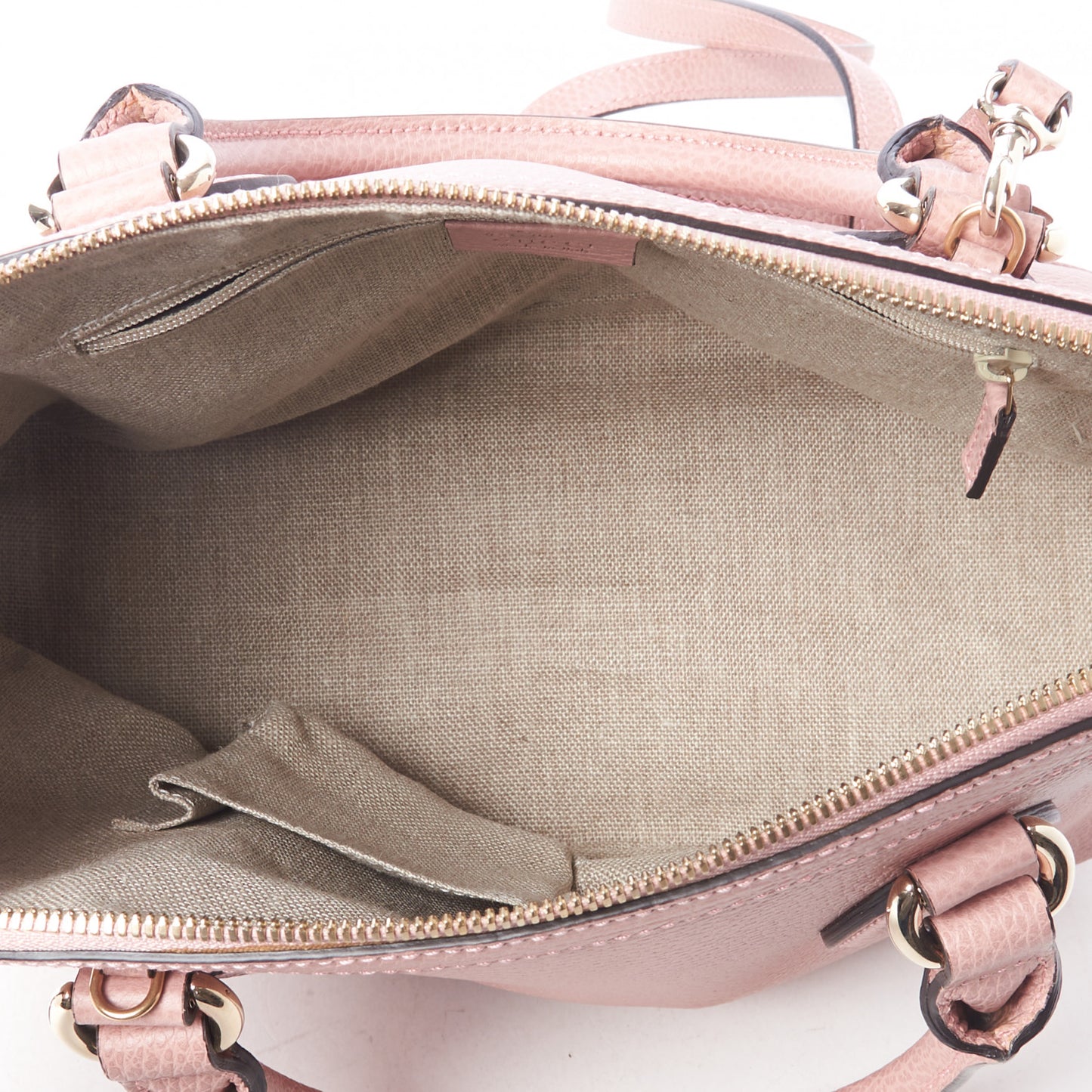 Calfskin Medium Dome Bag Pink
