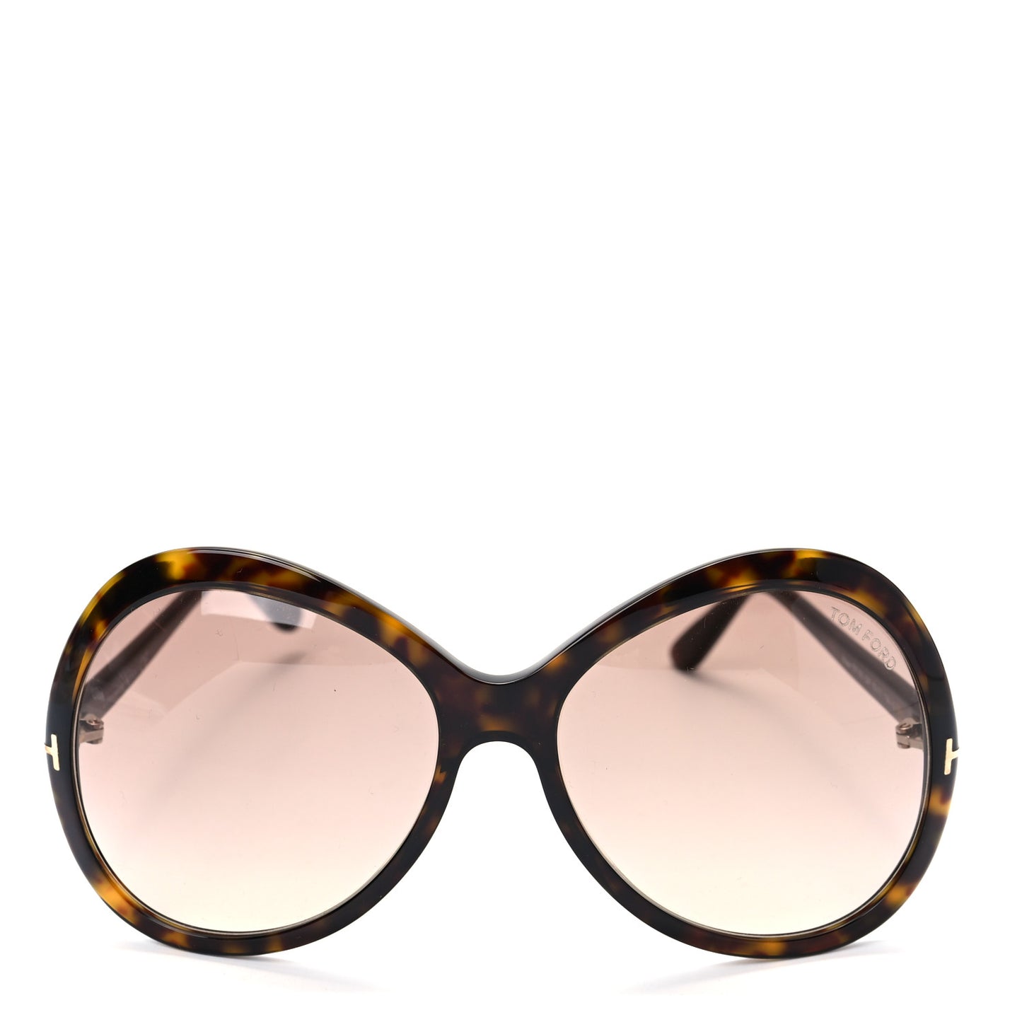 Acetate Rose Sunglasses TF765 Havana