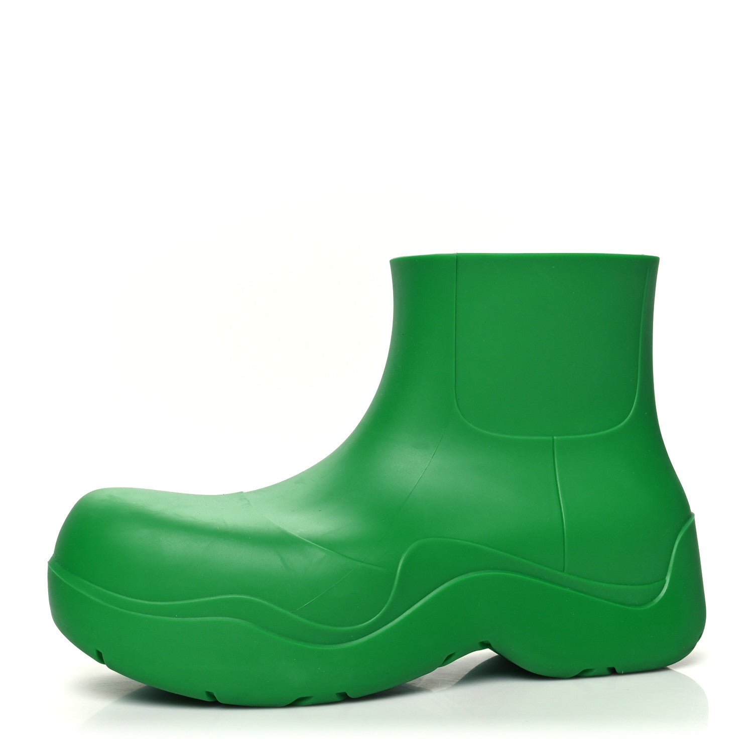 Bottega Veneta Rubber Puddle Ankle Boots 46 Grass 1 of 7