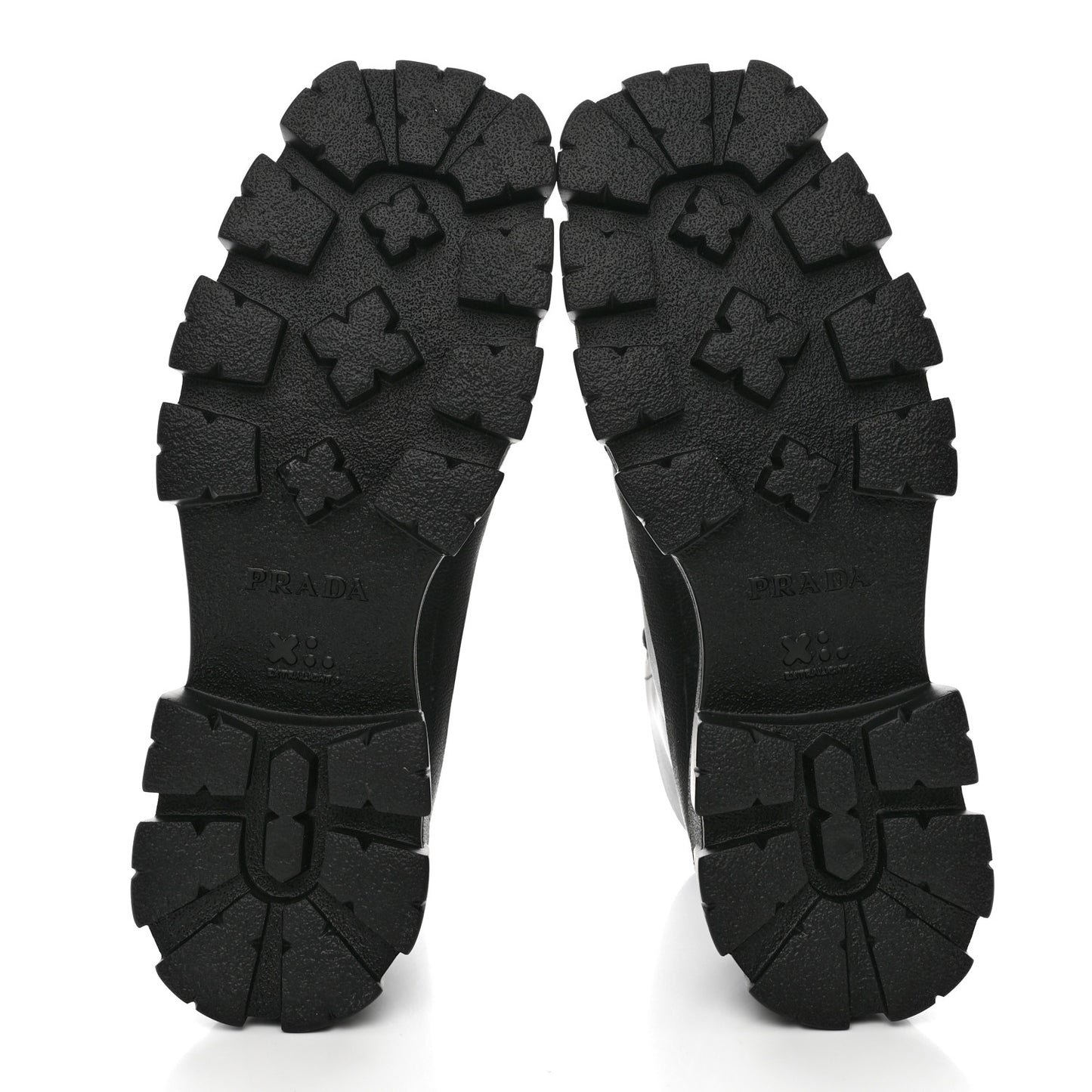 Vitello Mens Lug Sole 45mm Combat Boots 9 Black