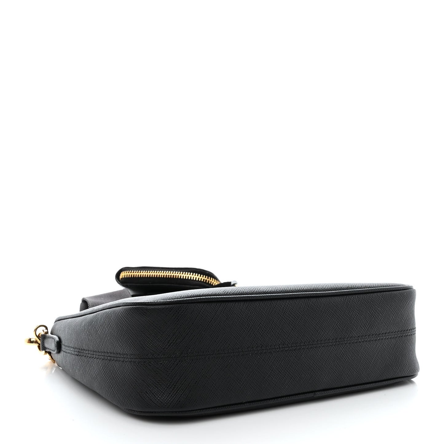 Saffiano Lux Re-Edition 2005 Shoulder Bag Black