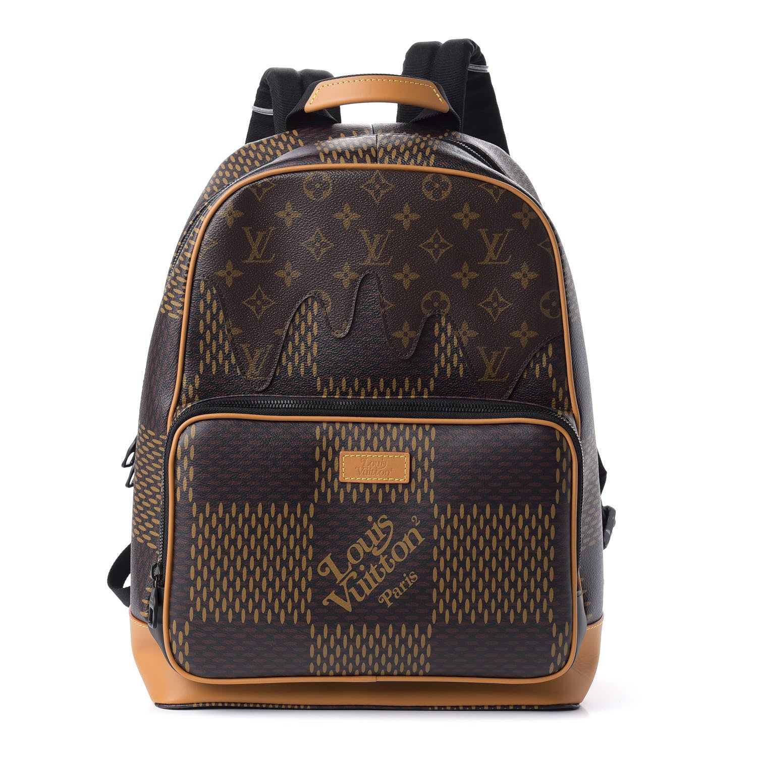 Louis Vuitton X NIGO Giant Damier Ebene Monogram Campus Backpack 1 of 10