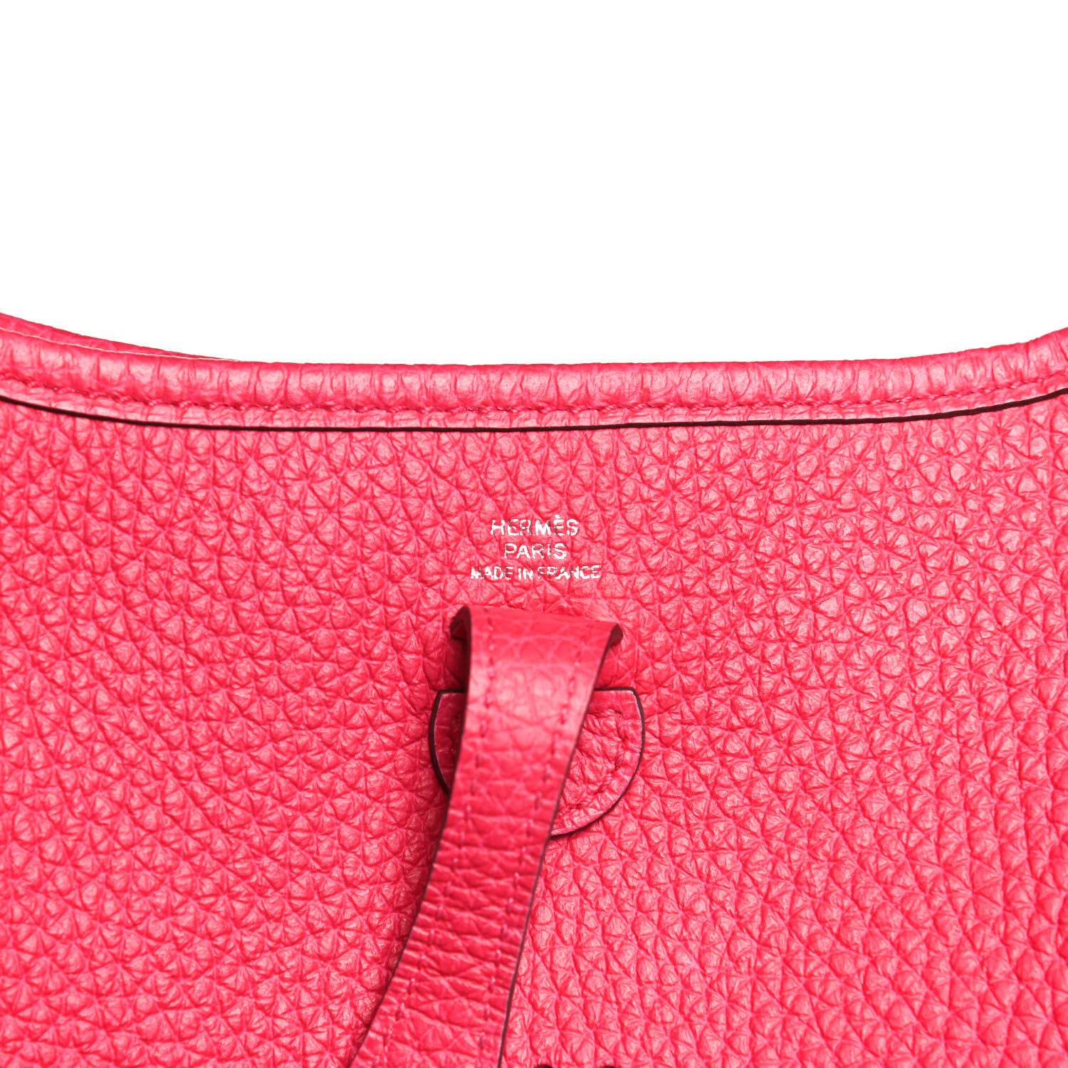 Hermes Taurillon Clemence Evelyne TPM Rose Extreme 5 of 10