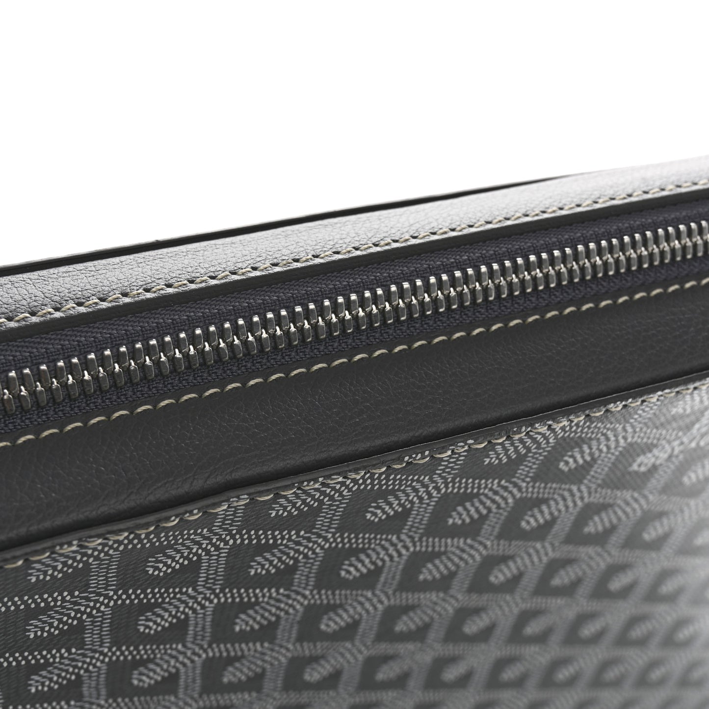 Goyardine Universal Companion Portfolio Grey