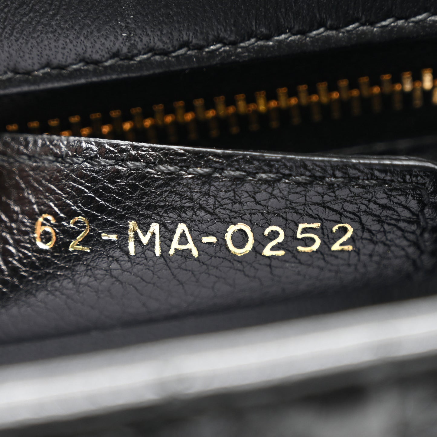 Calfskin Cannage Small Caro Bag Black