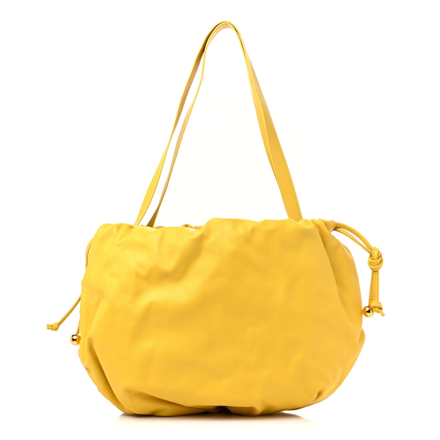 Bottega Veneta Nappa The Bulb Yellow 1 of 8