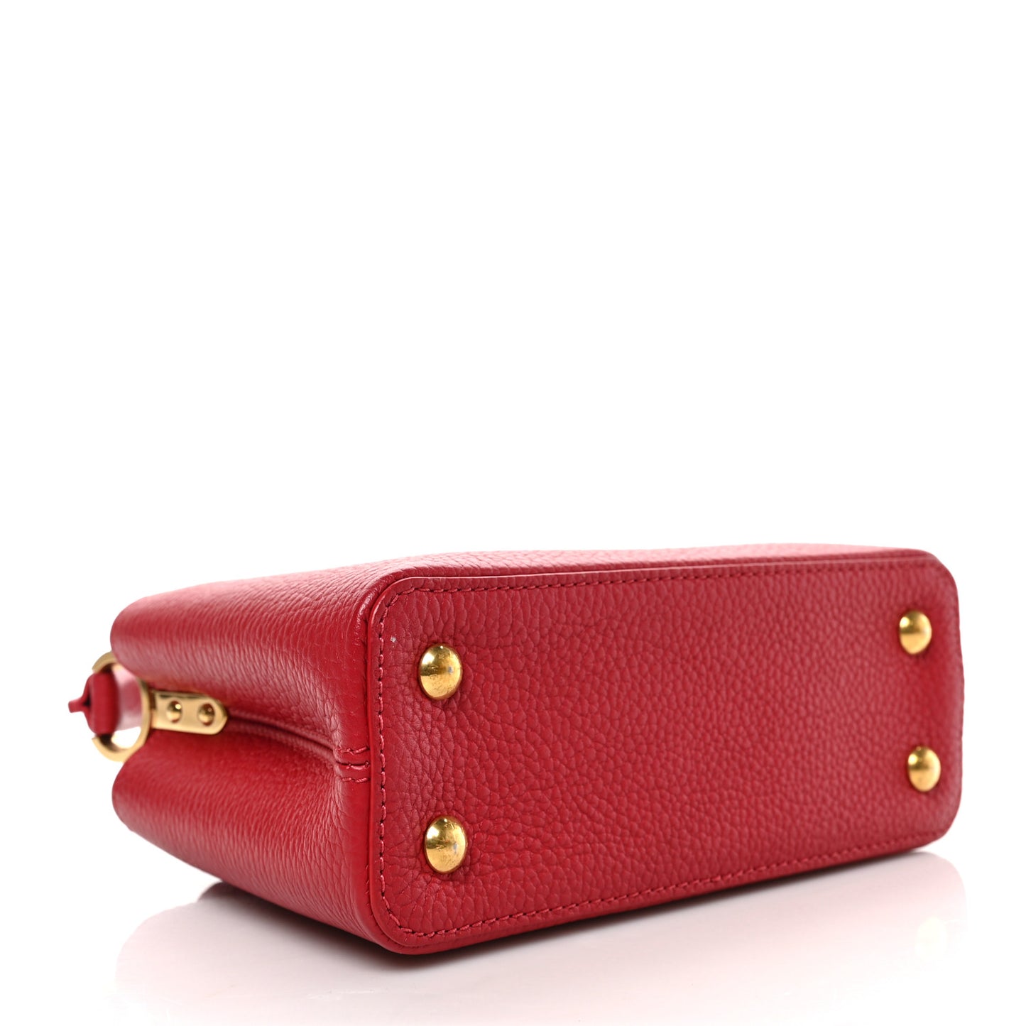 Taurillon Mini Capucines Scarlet