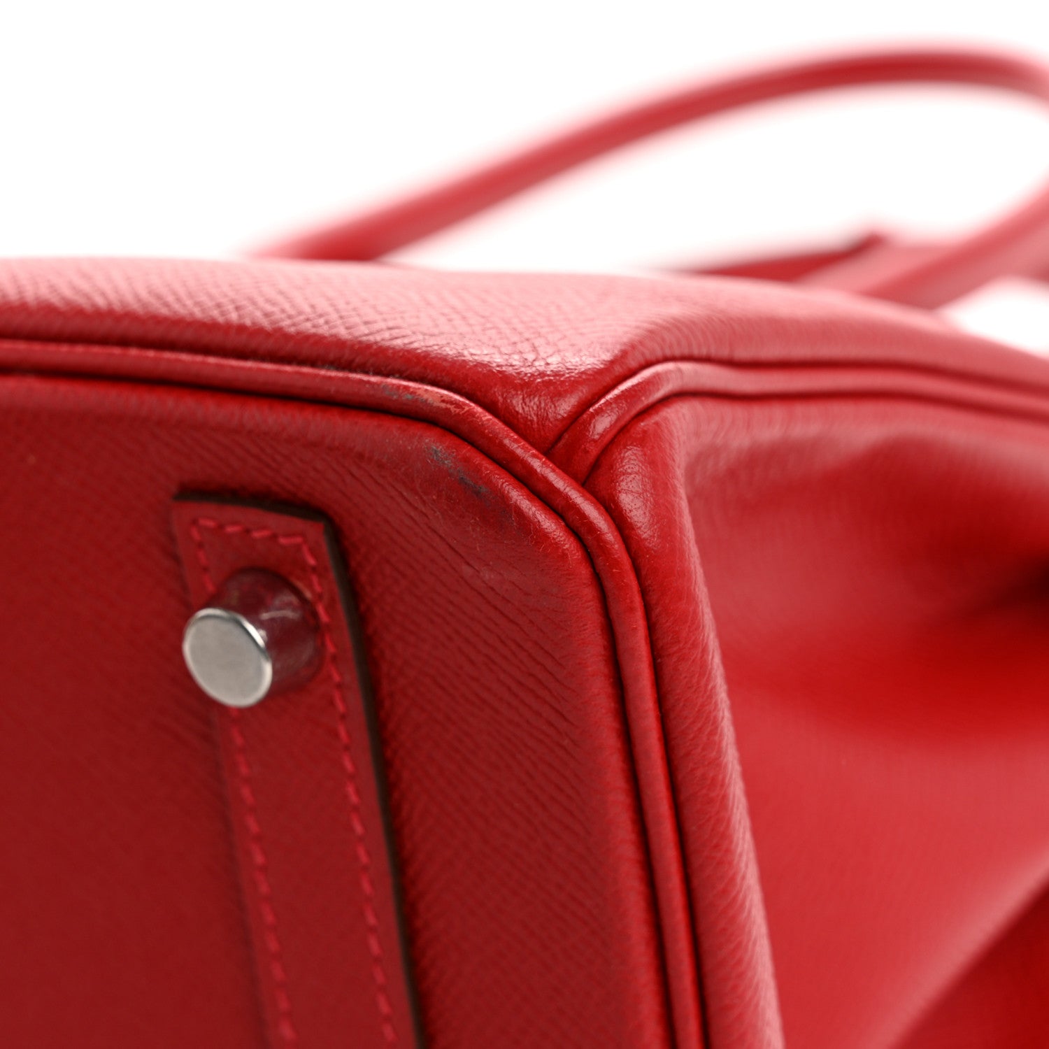 Hermes Epsom Birkin 30 Rouge Casaque 12 of 13
