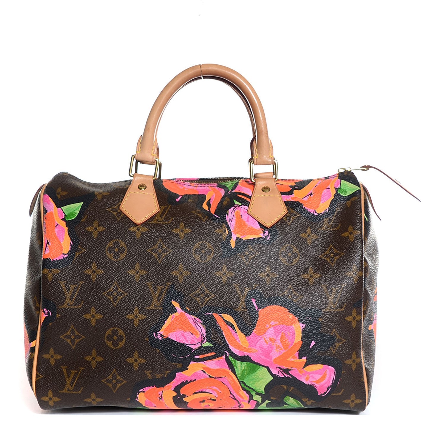 Monogram Roses Speedy 30