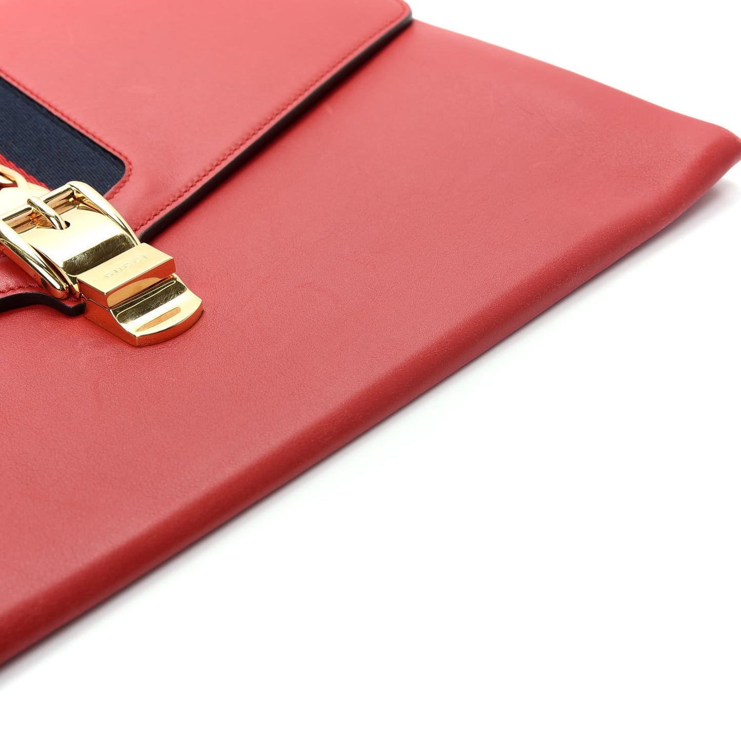 Calfskin Maxi Sylvie Clutch Red