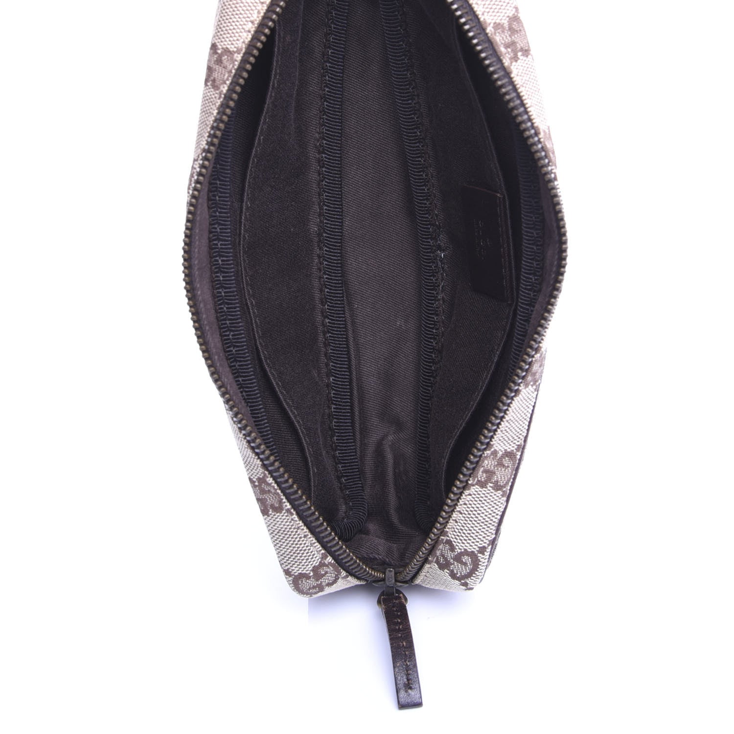 Gucci Monogram Small Cosmetic Case Dark Brown 5 of 7