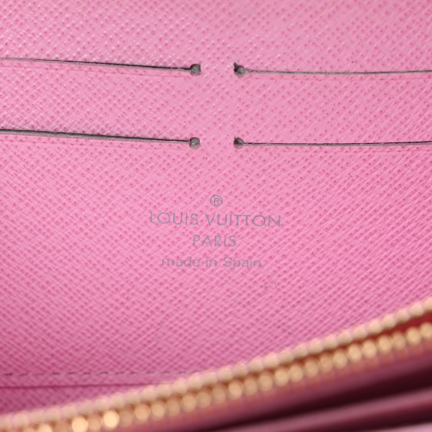 Monogram Multicolor Zippy Wallet White Litchi
