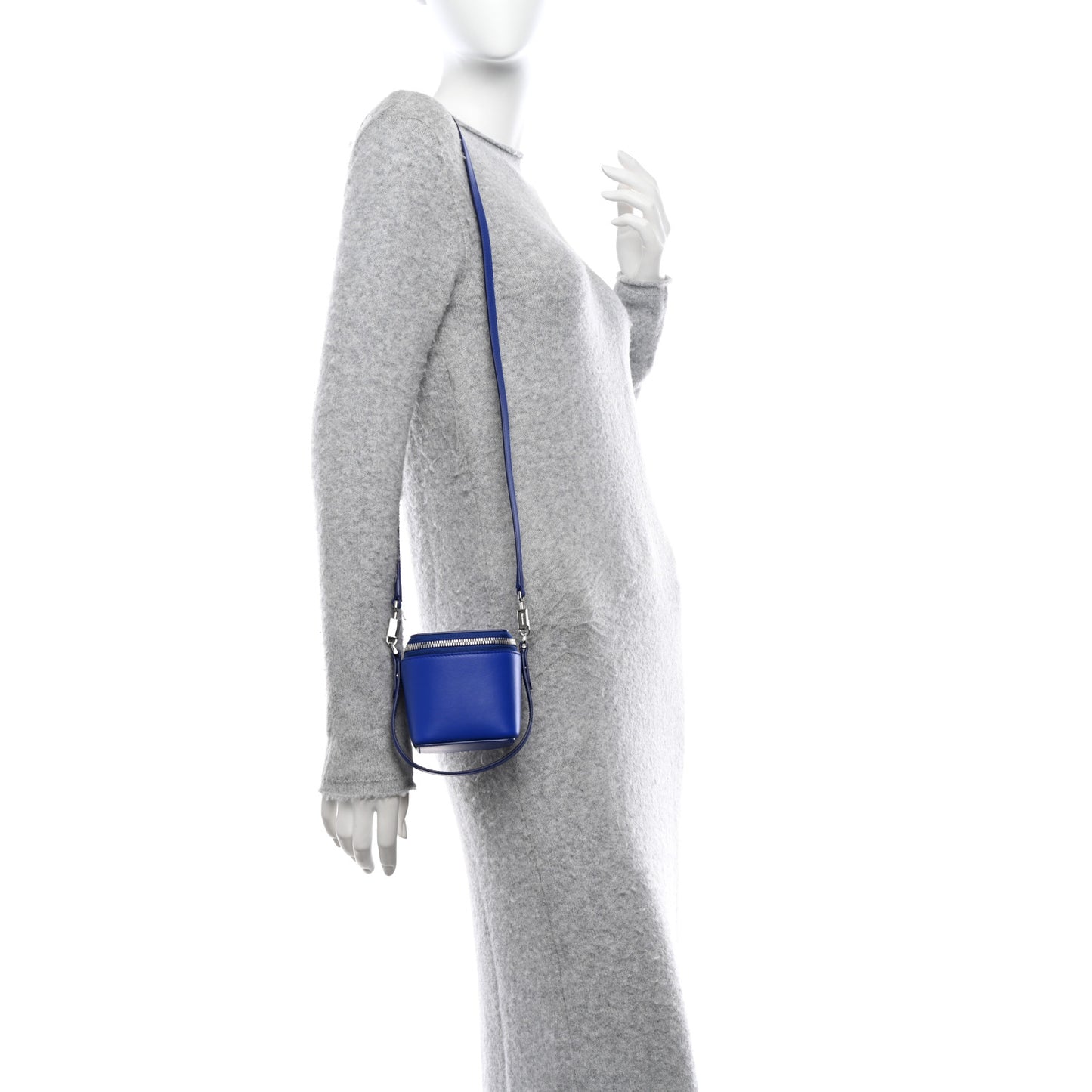 Calfskin Micro Vanity Bag Lapis Lazuli