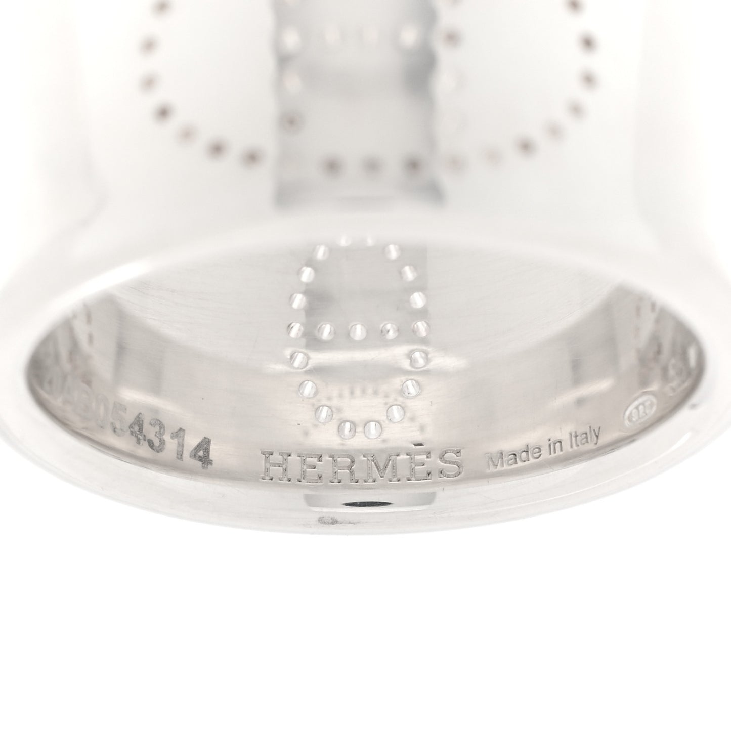 Sterling Silver GM Eclipse Ruban Ring 55 7.25