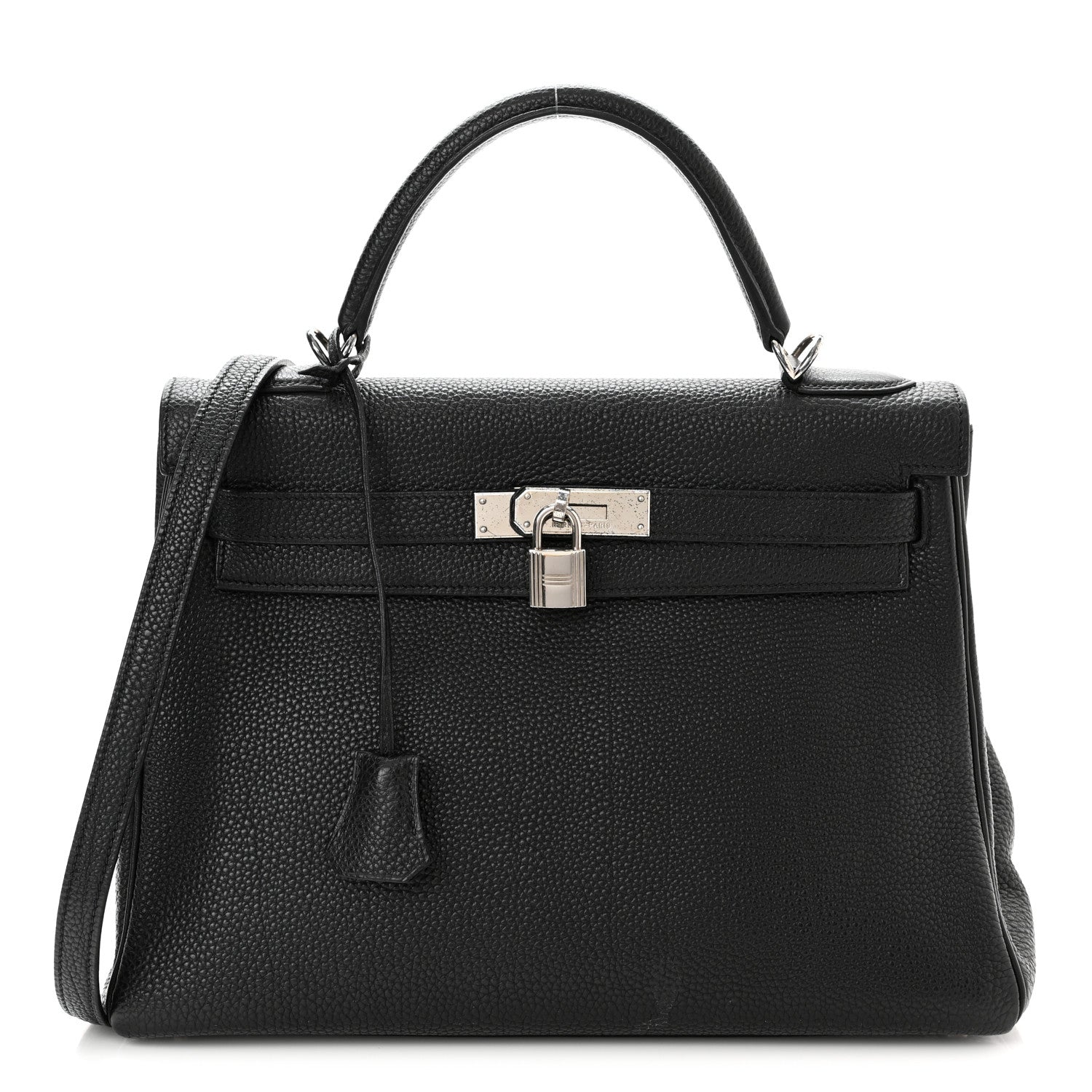 Hermes Togo Kelly Retourne 32 Black 1 of 11