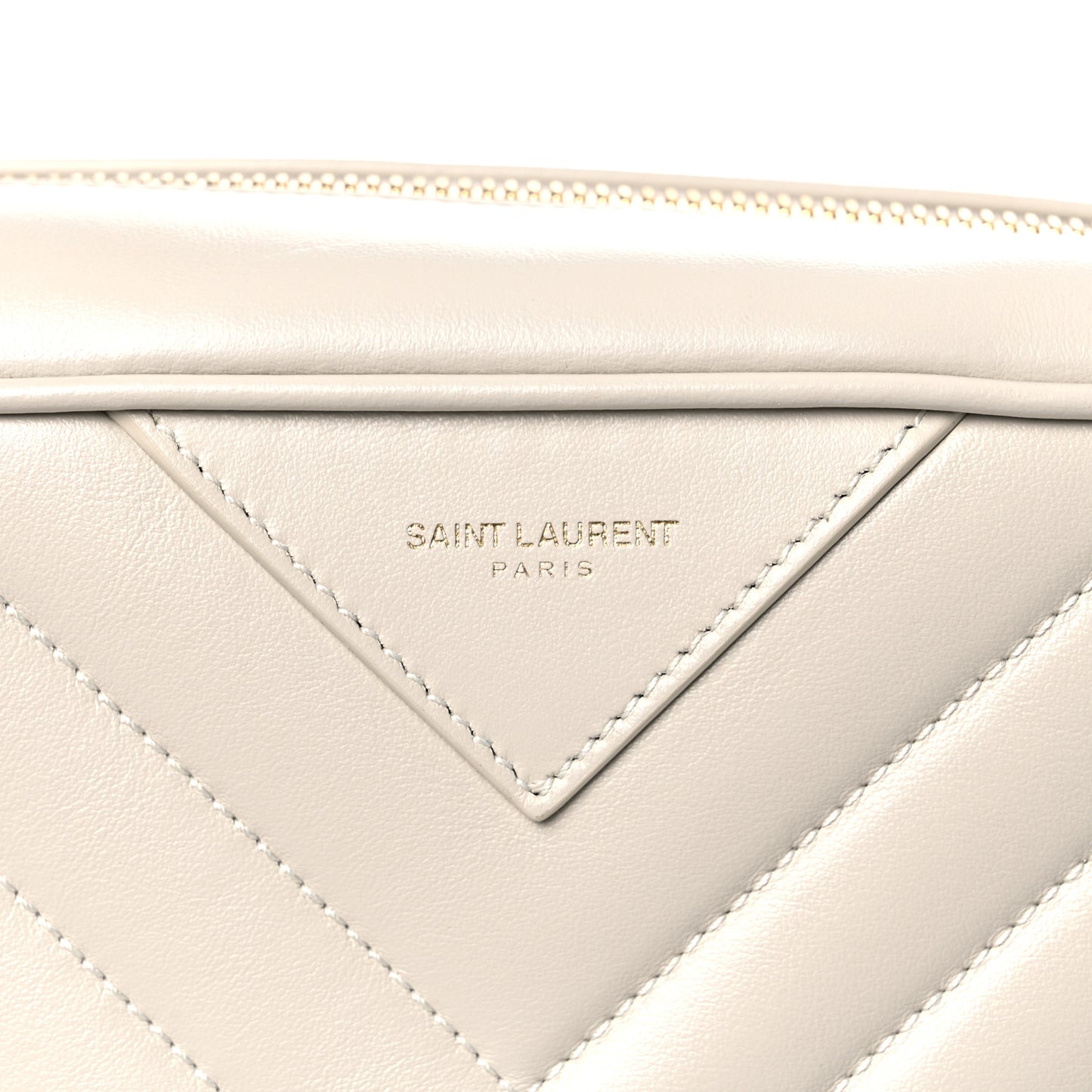 Calfskin Matelasse Joan Camera Bag Crema Soft