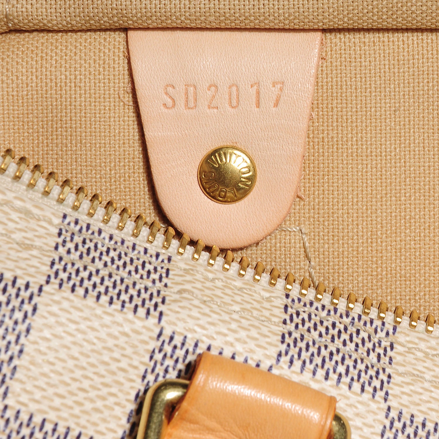 Louis Vuitton Damier Azur Speedy 30 6 of 7