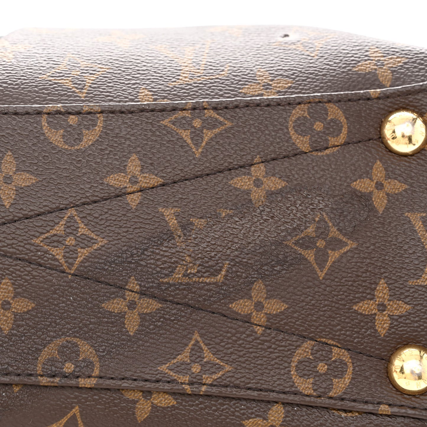 Monogram V Tote MM Black