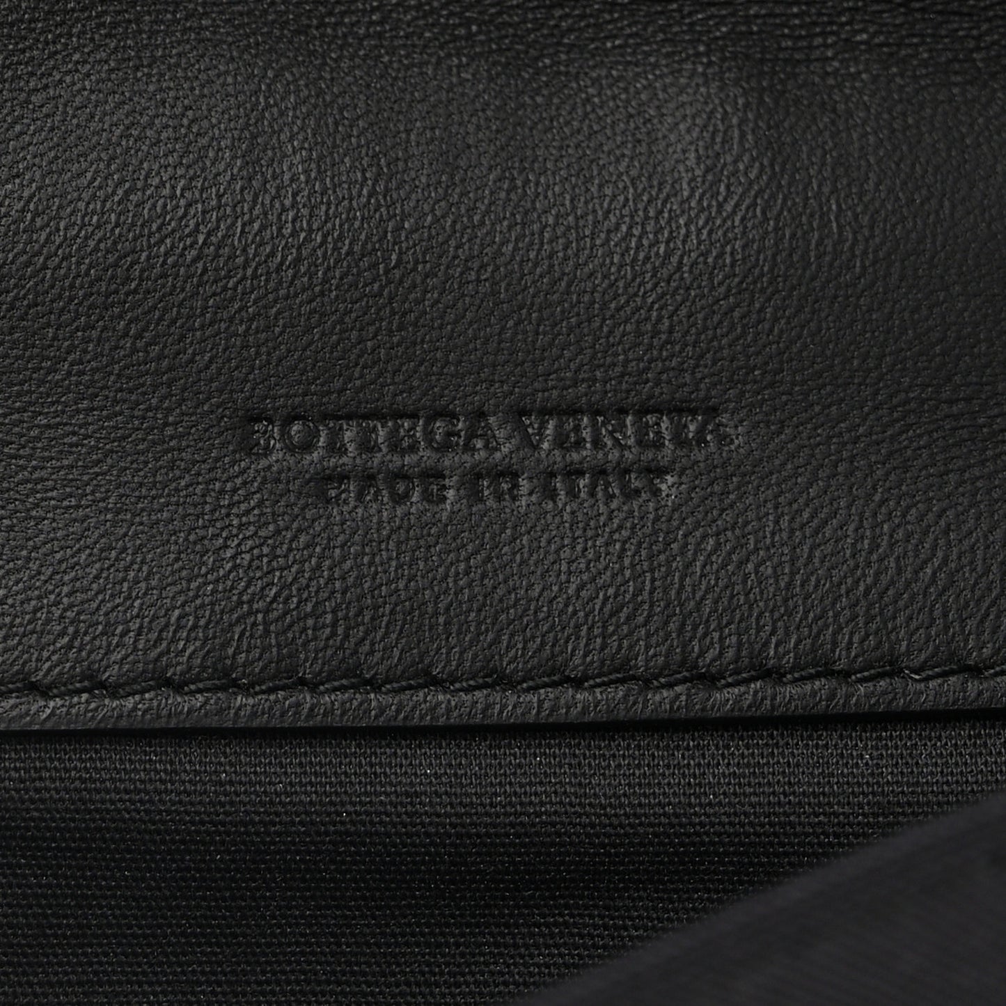 Nappa Intrecciato Nylon High Tech Crossbody Pouch Black
