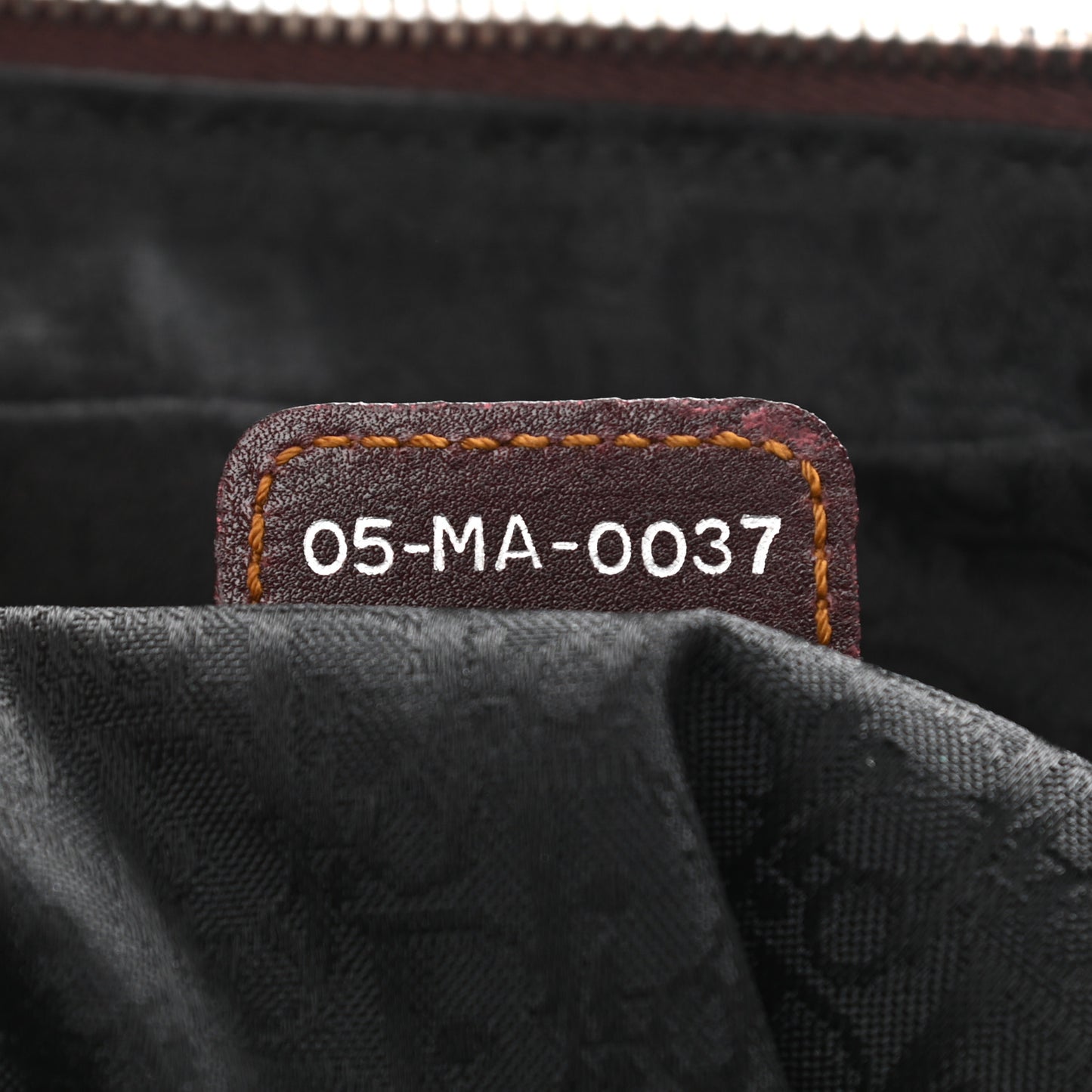 Suede Gaucho Double Saddle Bag Burgundy