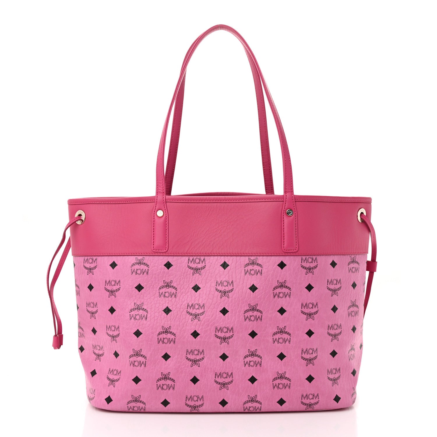 MCM Visetos Aren Tote Pink 1 of 9