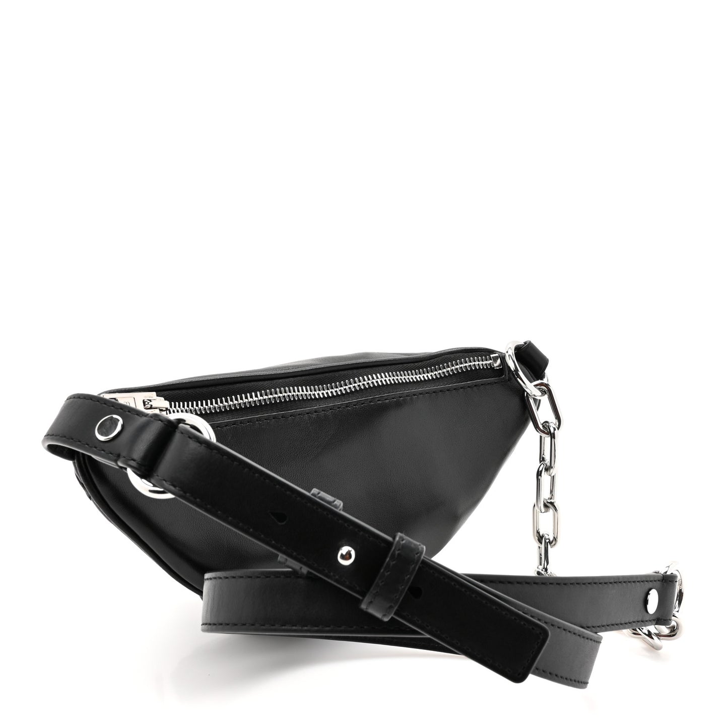 Lambskin Mini Attica Belt Bag Black