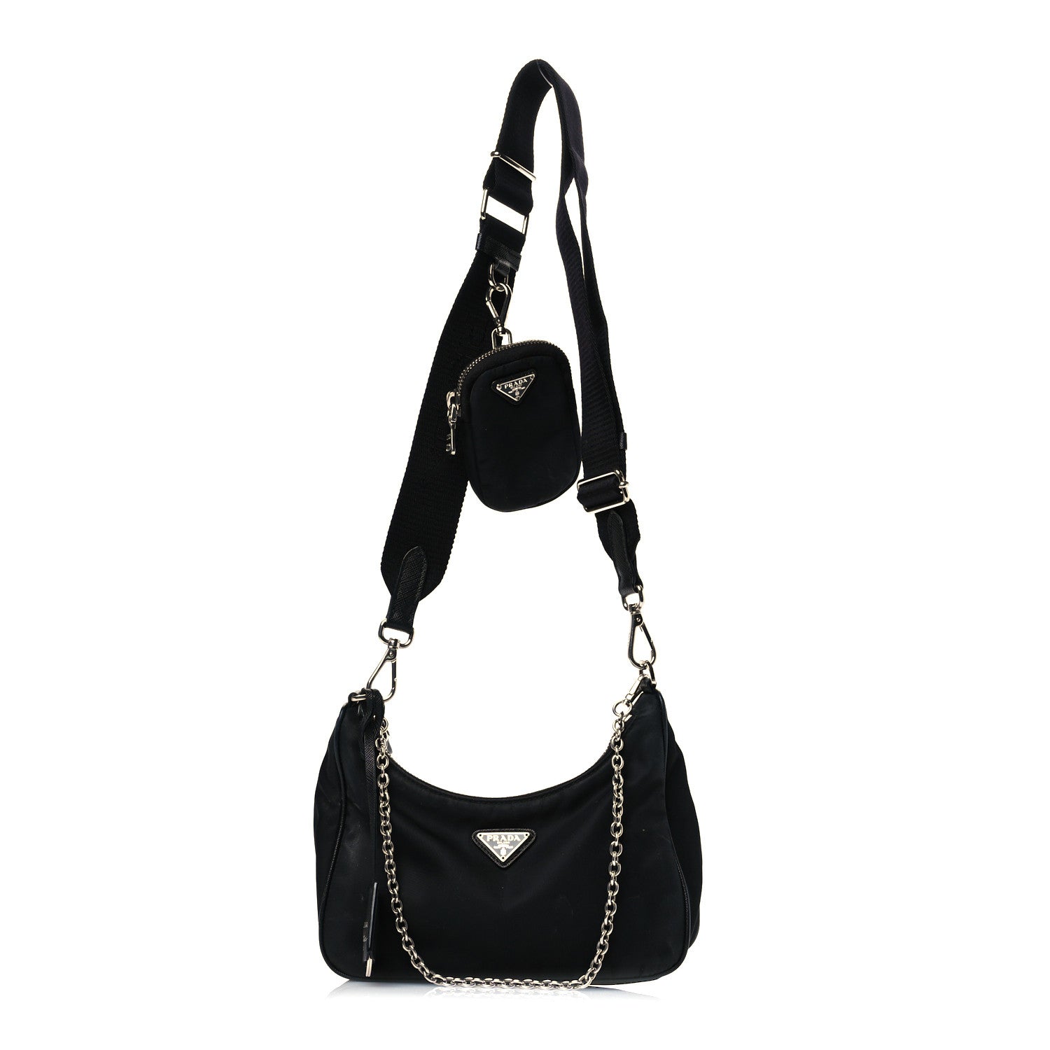 Prada Nylon Re-Edition 2005 Shoulder Bag Black 1 of 10