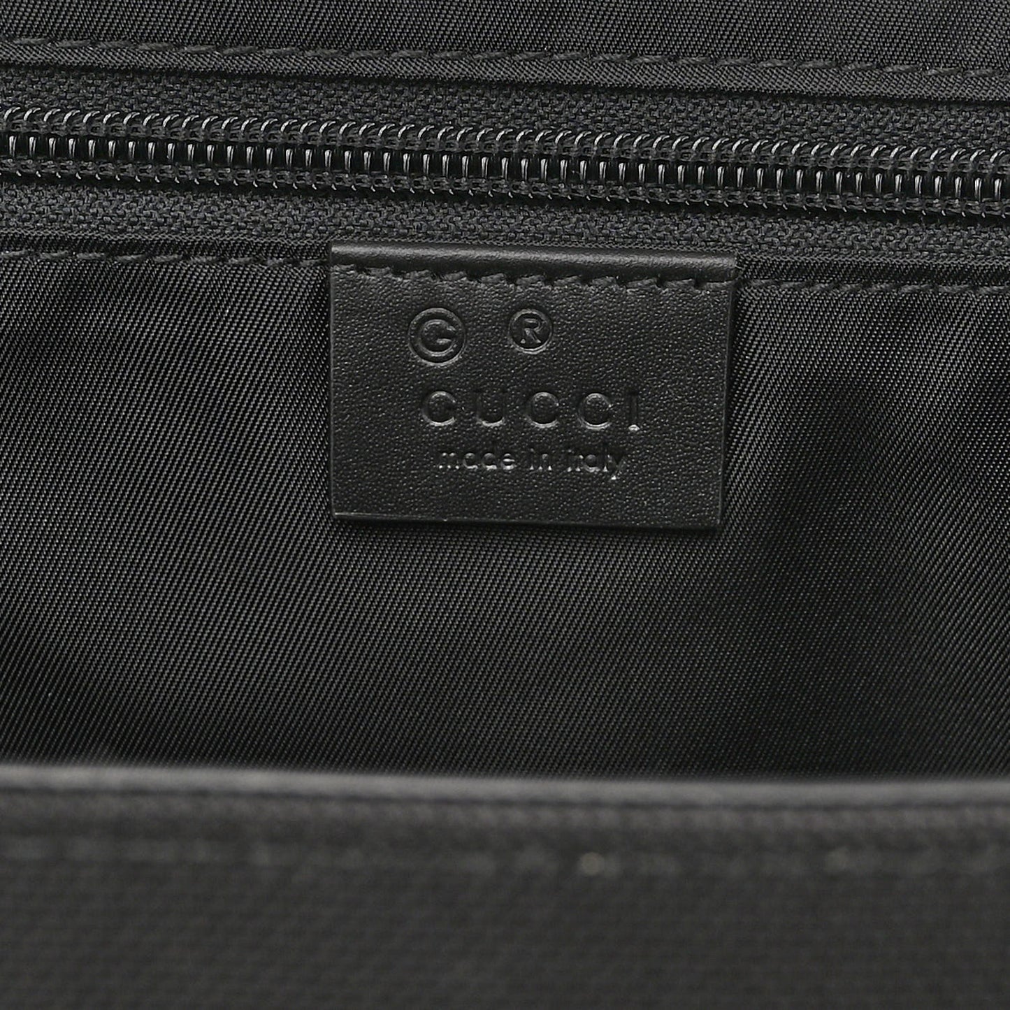 Techno Canvas Web Flap Messenger Bag Black