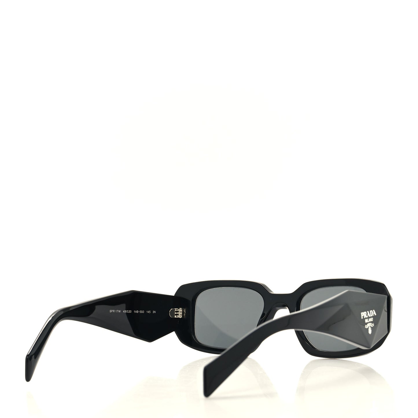 Acetate Symbole Sunglasses SPR 17W Black