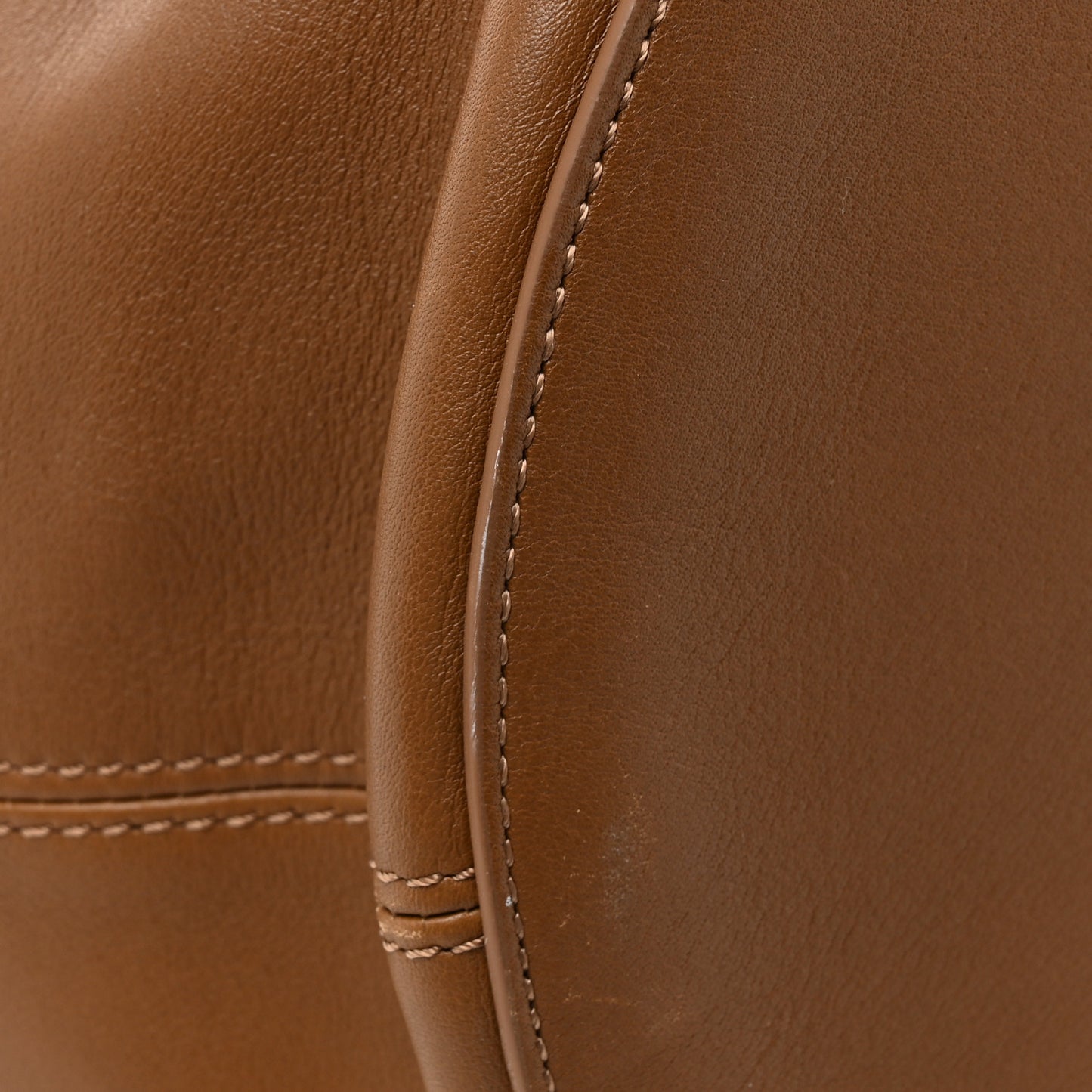 Smooth Calfskin Virginia Hobo Bag Brown