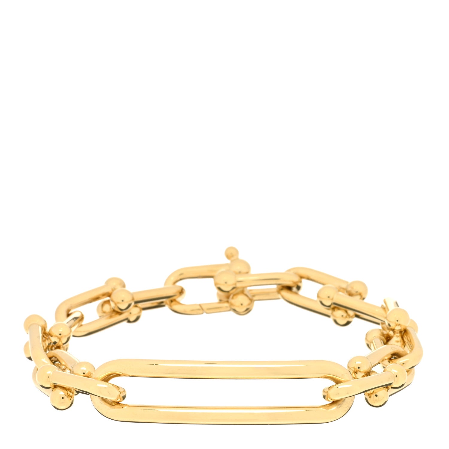tiffany 18K イエローゴールド　46センチ Tiffany 18K Yellow Gold Extra Large HardWear Link Bracelet 1190869