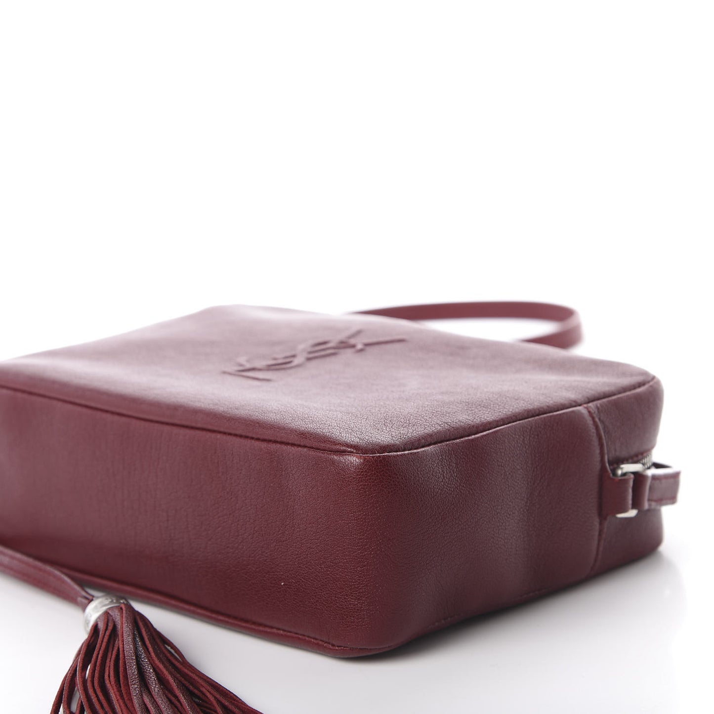 Calfskin Monogram Small Lou Camera Bag Lipstick Red