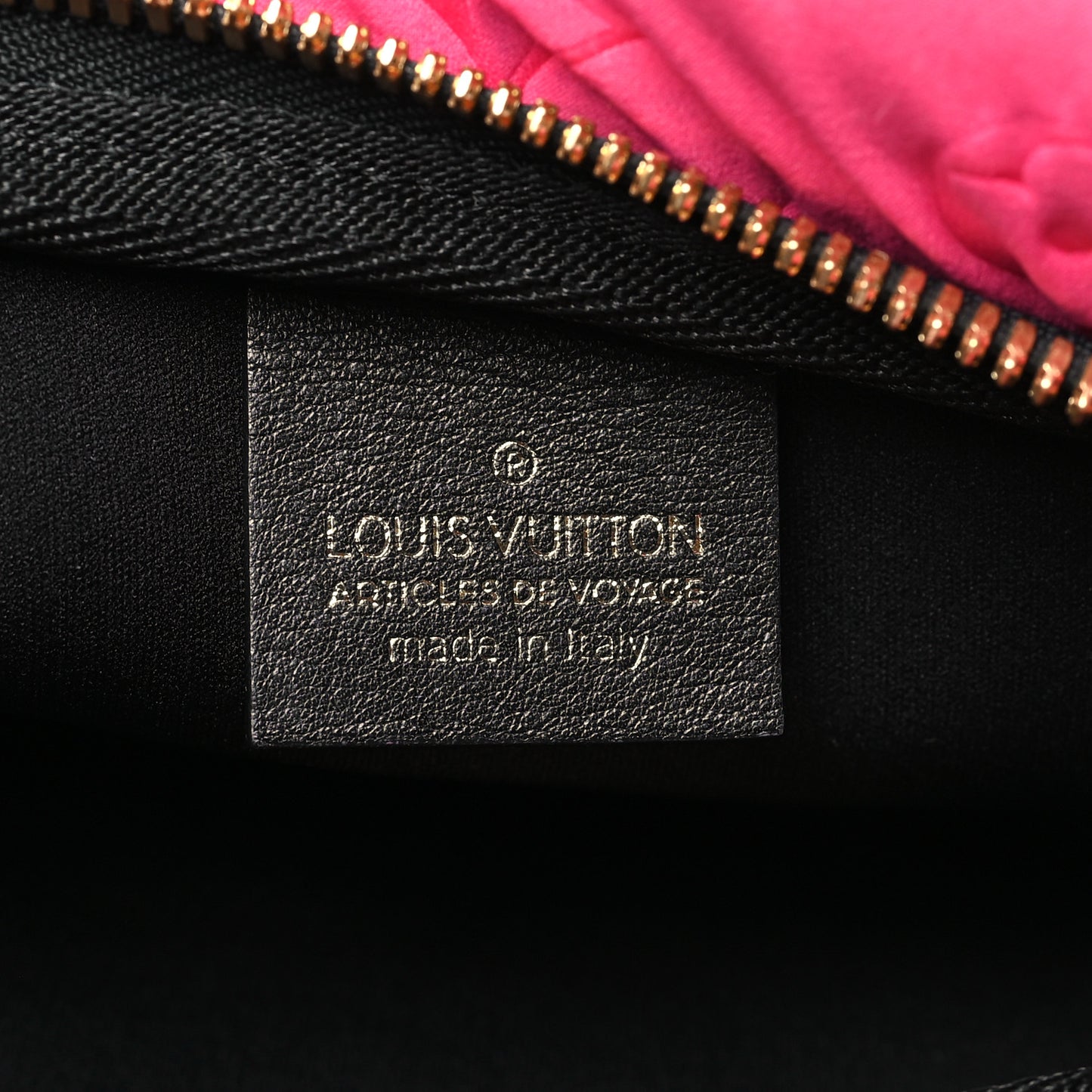 Monogram Scuba Clutch Pochette Fuchsia