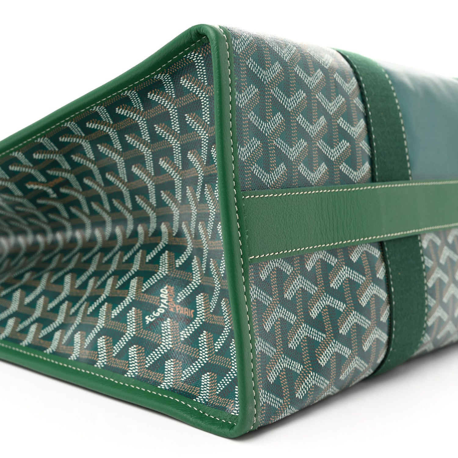Goyard Goyardine Villette Tote Green 7 of 9